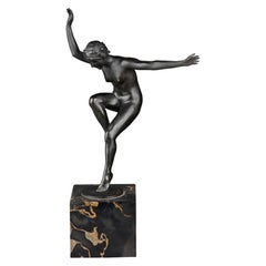 P. de Boulogne: "Russian dancer", bronze sculpture inspired by A. Pavlova C.1930