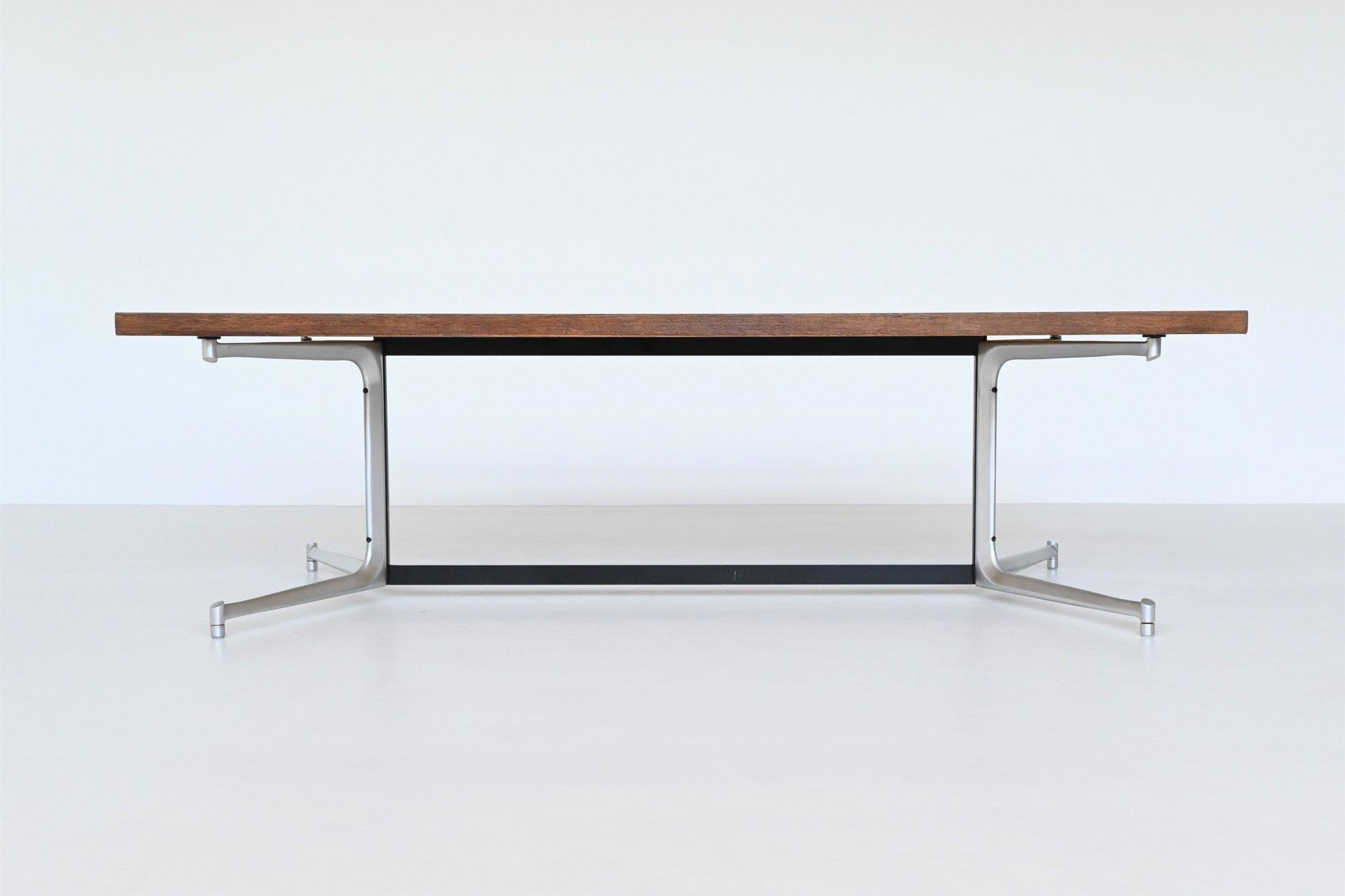 P. Fabricius and J. Kastholm large dining table Kill International Germany 1970 For Sale 1