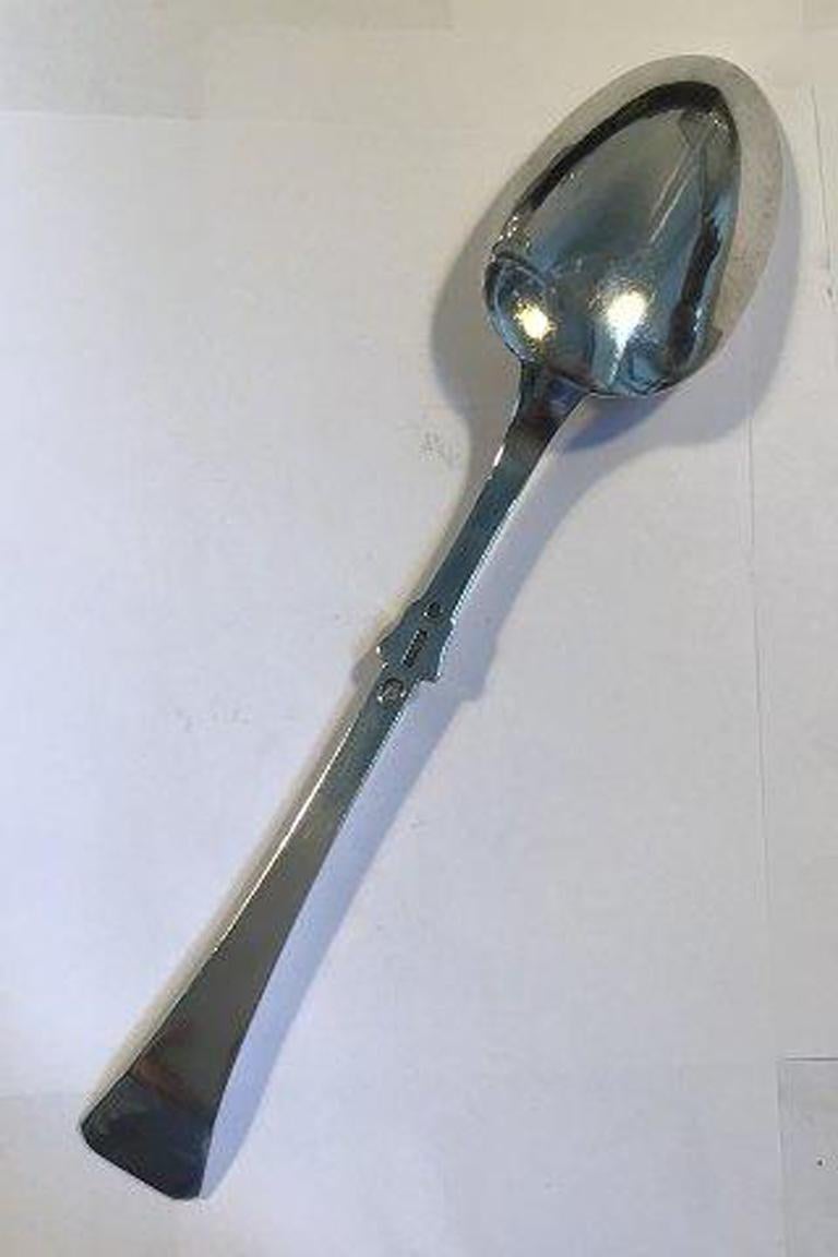 P Hertz Danish silver serving spoon(1905) 

Measures: L 29.5 cm/11.61 in bindesboll ?