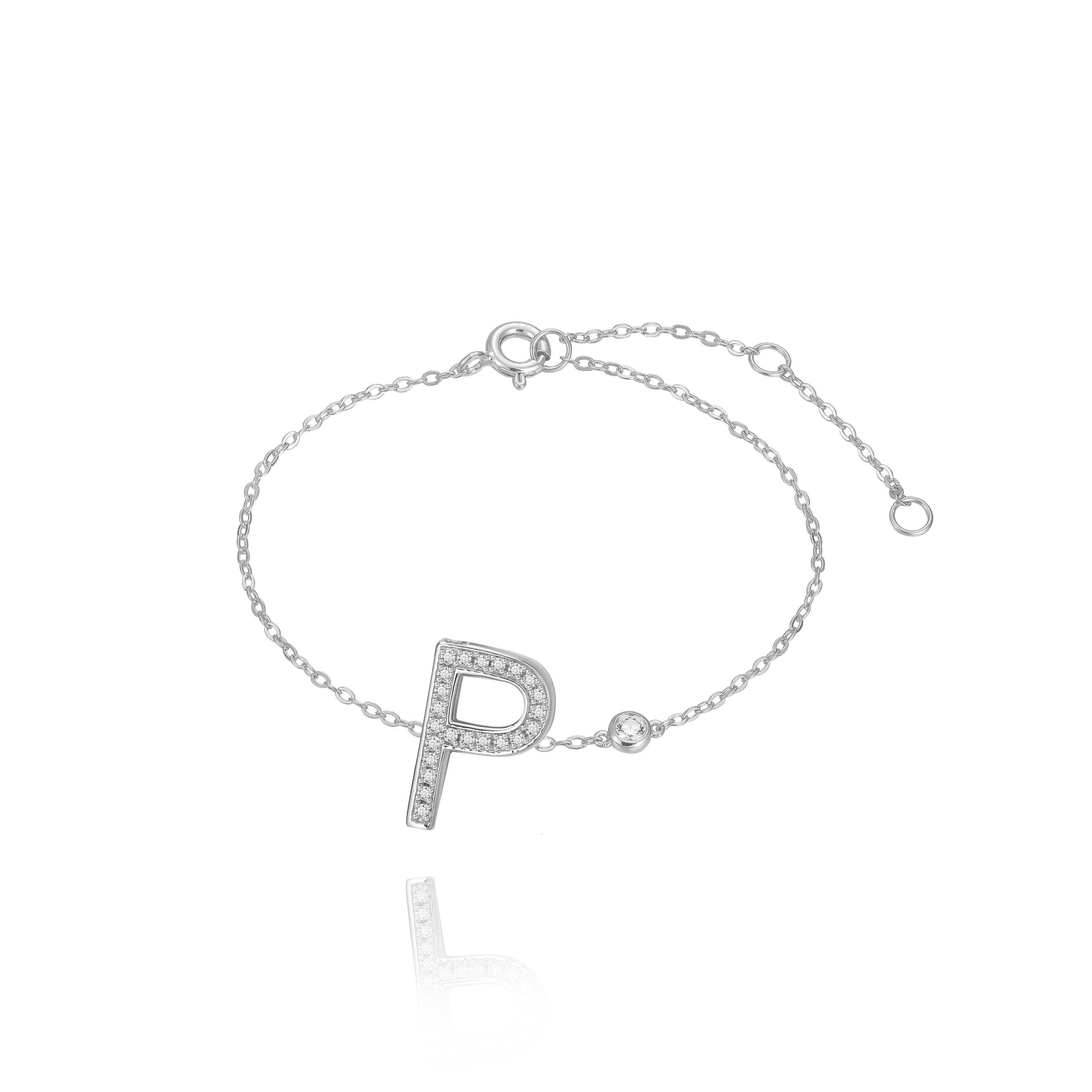 p initial bracelet