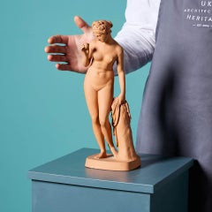 P. Ipsen (1815-1860) Terracotta Figure of Venus with the Apple After the Antique