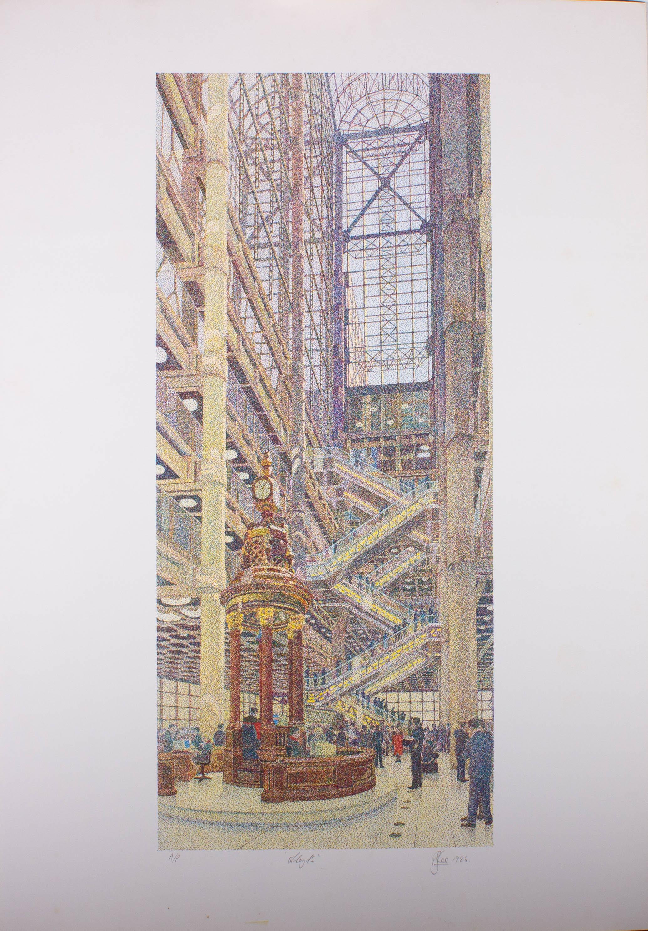 P. J. Lee - 1986 Silkscreen, Lloyds 1