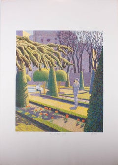 P. J. Lee - 20th Century Silkscreen, From The Composed Garden