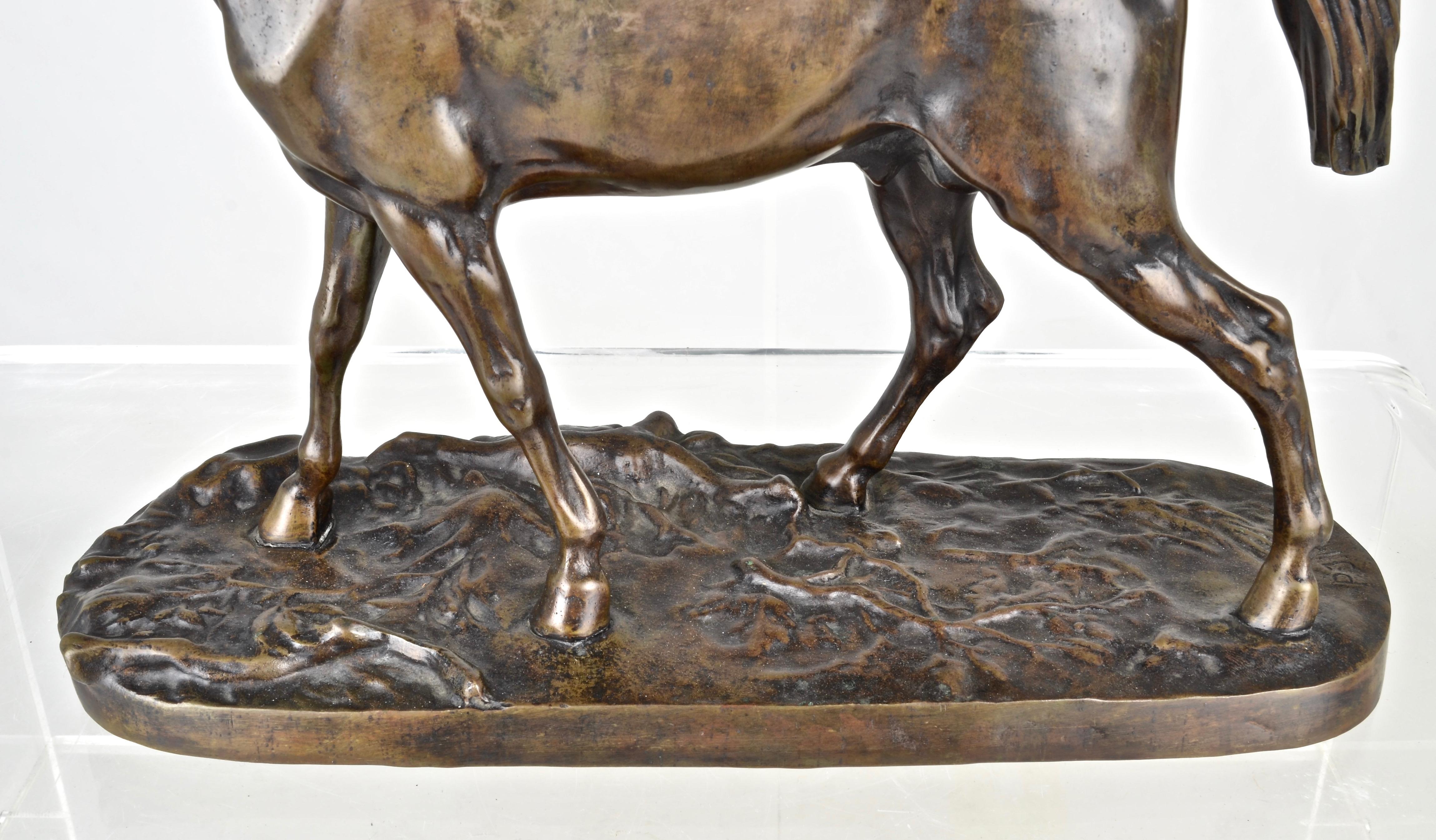 P. J.  Mene Bronze Sculpture of Horse. France 19th C 3