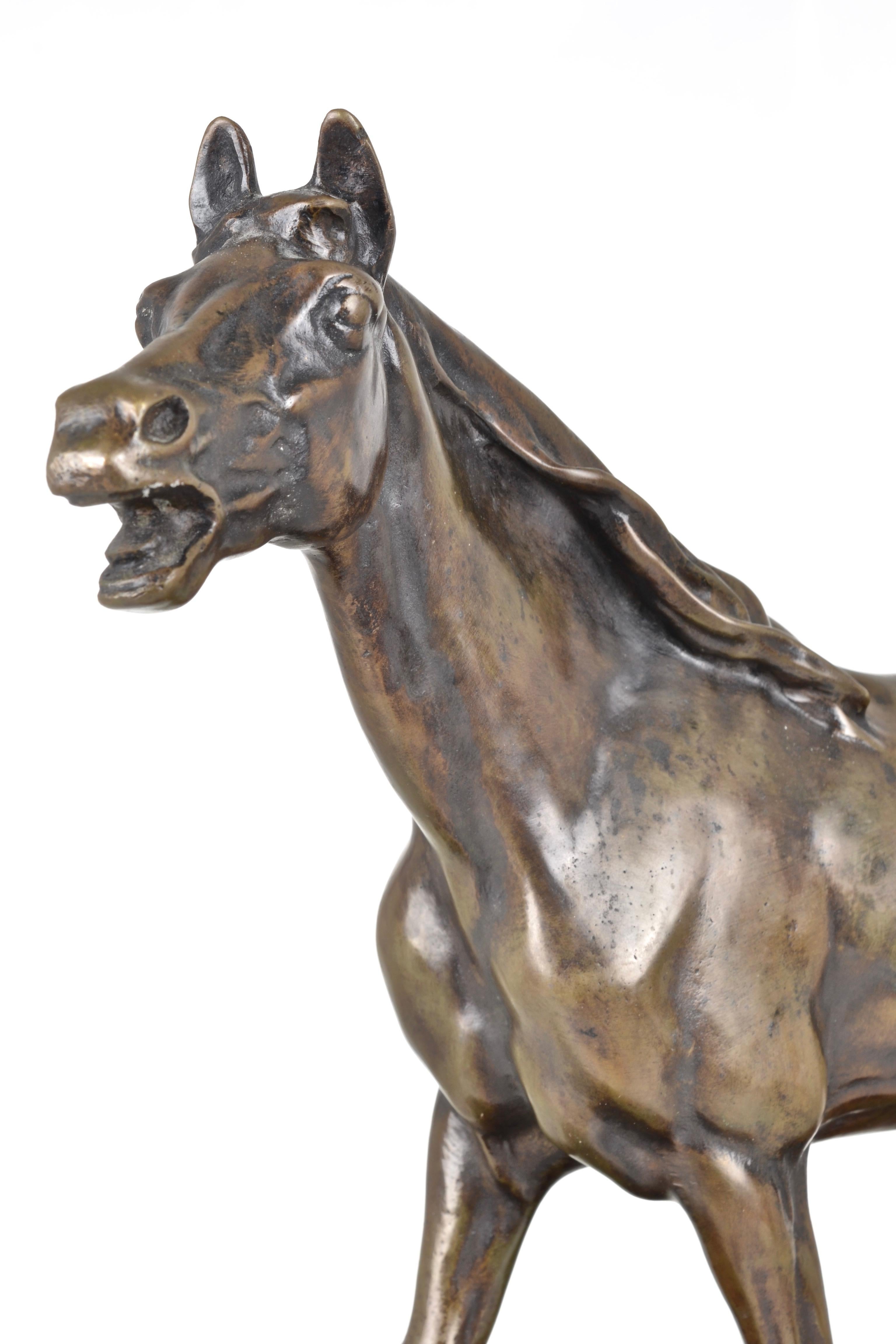 P. J.  Mene Bronze Sculpture of Horse. France 19th C 2