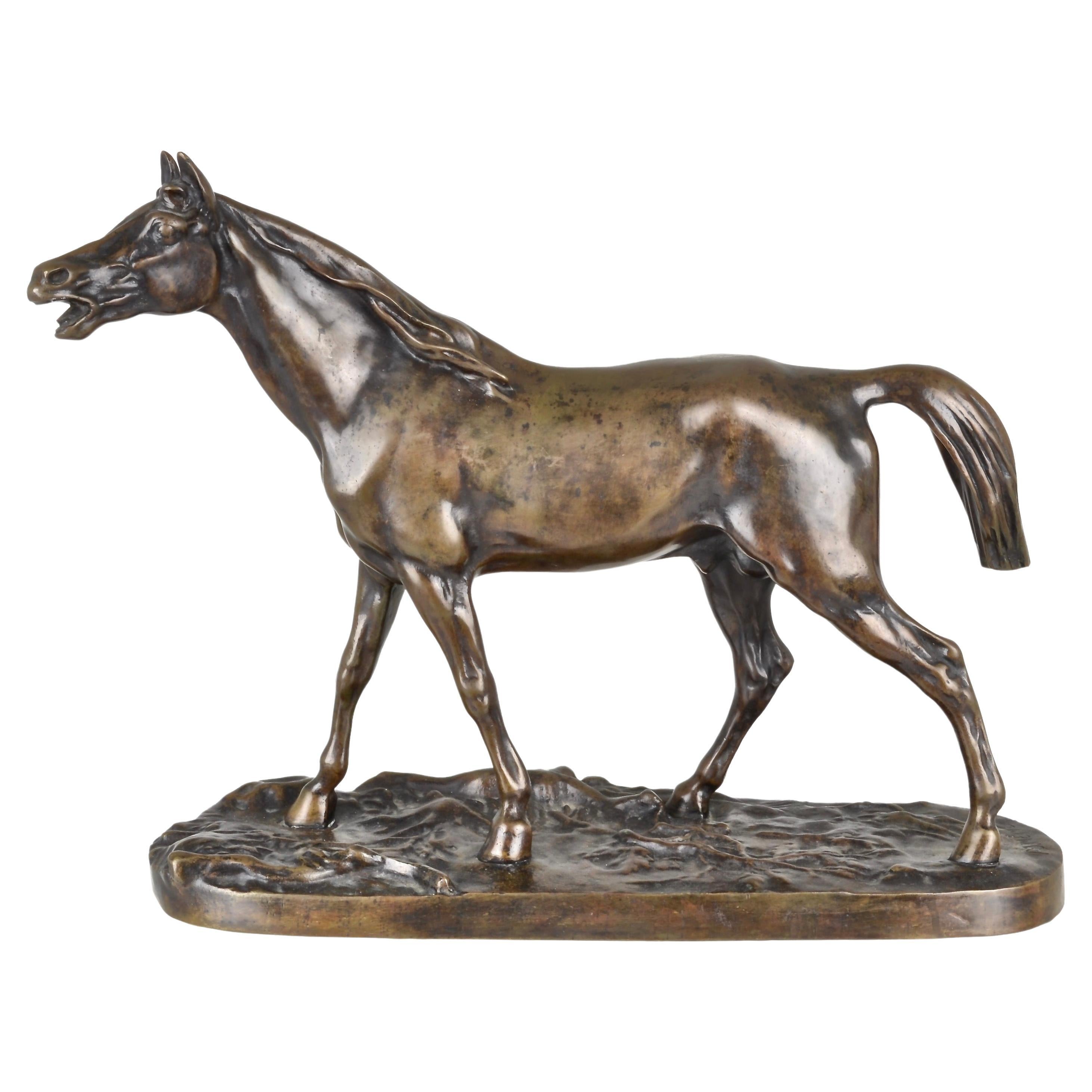 P. J.  Mene Bronze Sculpture of Horse. France 19th C