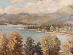 P. Johnson - 20th Century Oil, Mountain Scene