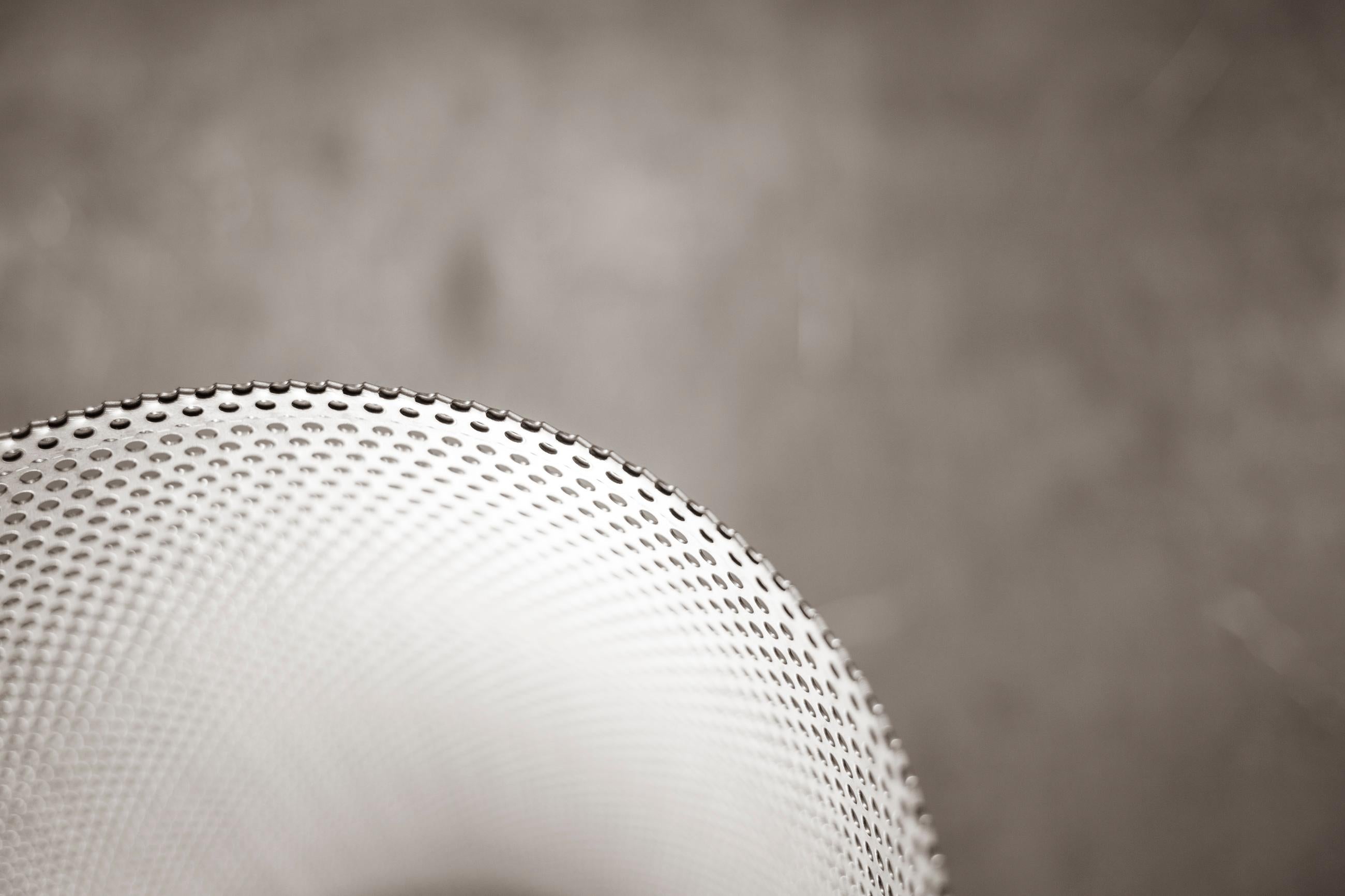 P-Lamp — Black. A Sculptural Perforated Lamp by Solmistudio—Made in Italy For Sale 3