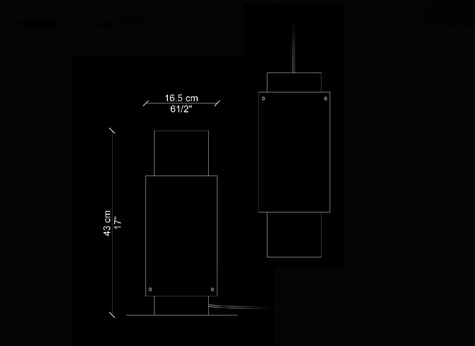 P-Lamp - Nickel. Lampe perforée sculpturale de Solmistudio - Fabriquée en Italie Neuf - En vente à New York, NY