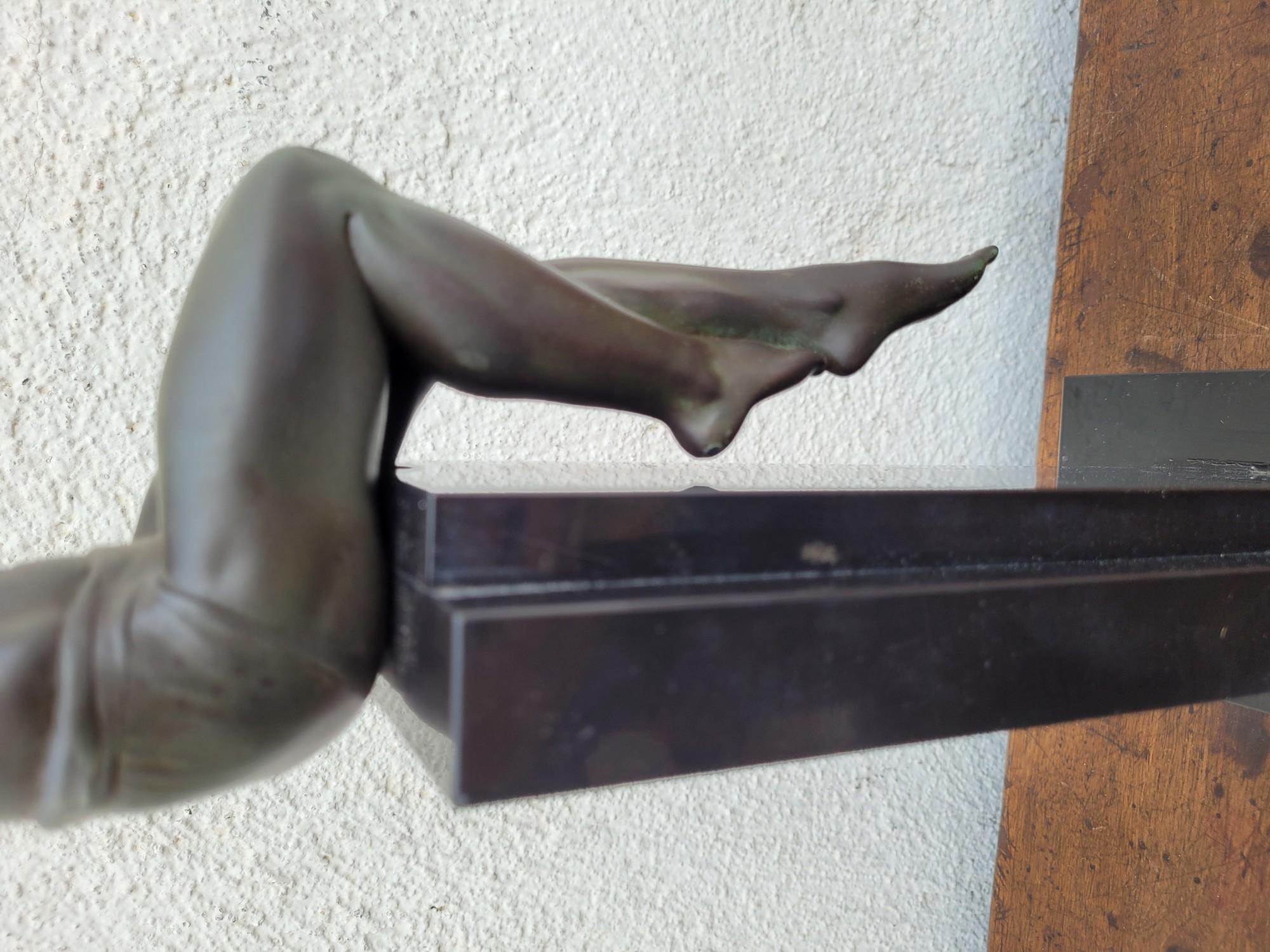 P Le Faguays - Max Le Verrier, Gloria, Scultura Art Verrier, XX secolo in vendita 11