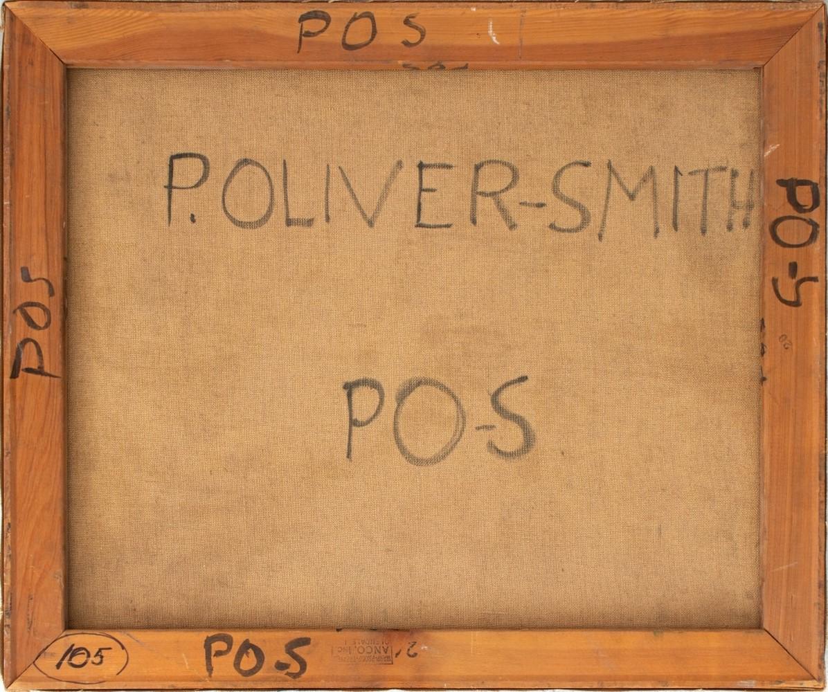 Composition figurative cubiste de P. Oliver-Smith en vente 1