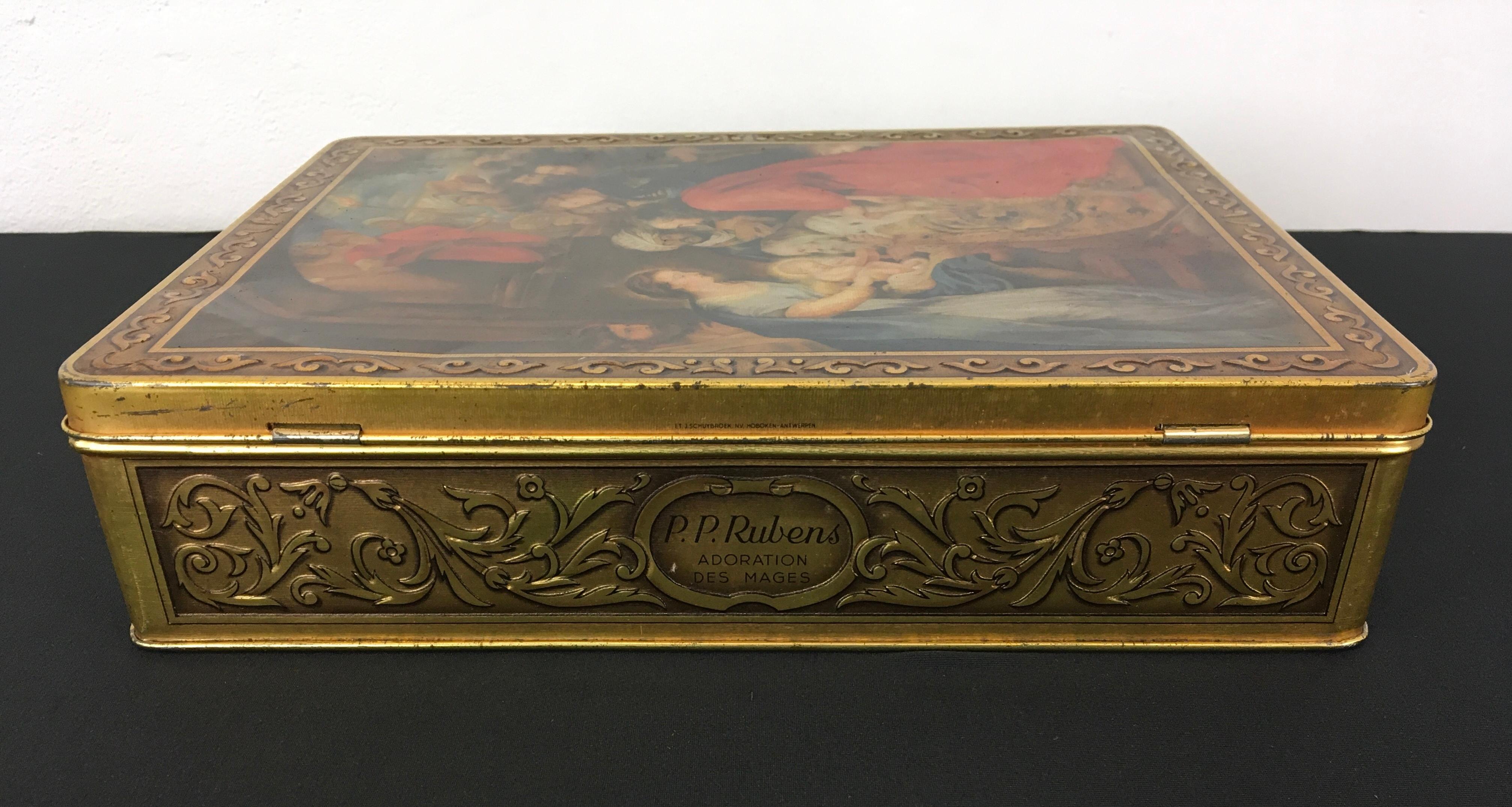 P.¨P. Rubens Adoration of the Magi Tin, De Beukelaer Antwerp For Sale 9