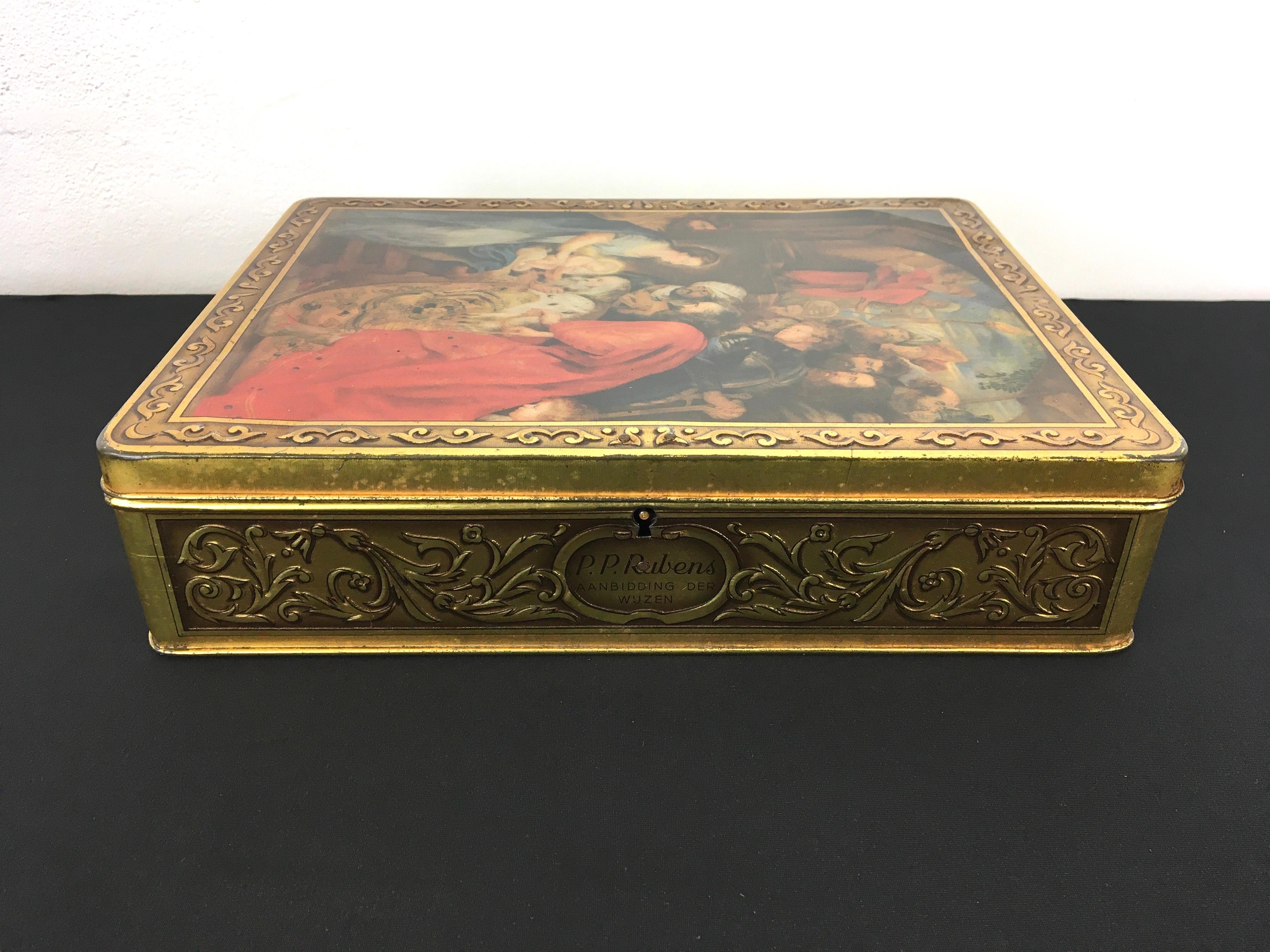 P.¨P. Rubens Adoration of the Magi Tin, De Beukelaer Antwerp For Sale 2
