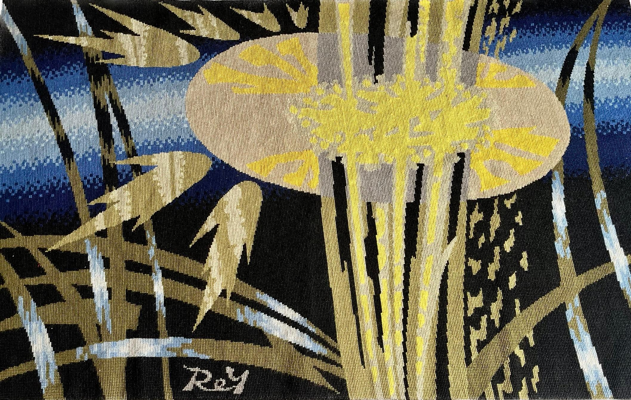 P. Rey Contemporary Art Wandteppich (Arts and Crafts) im Angebot