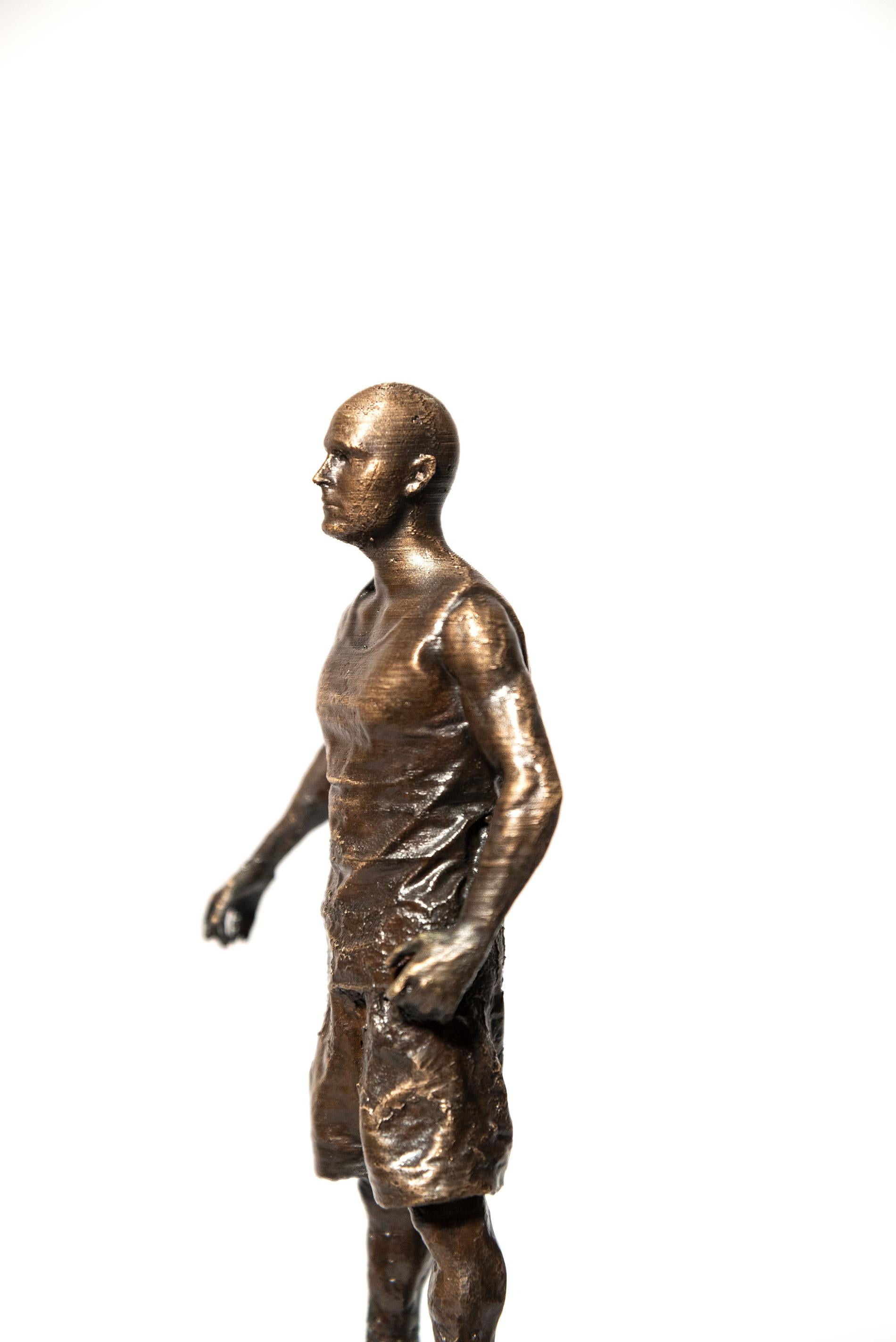 Cavendish, PEI - surrealist, abstract, nude, figurative, male, bronze sculpture For Sale 7