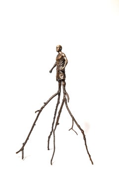 Cavendish, Î.-P.-É. - sculpture en bronze surréaliste, abstraite, nue, figurative, masculine