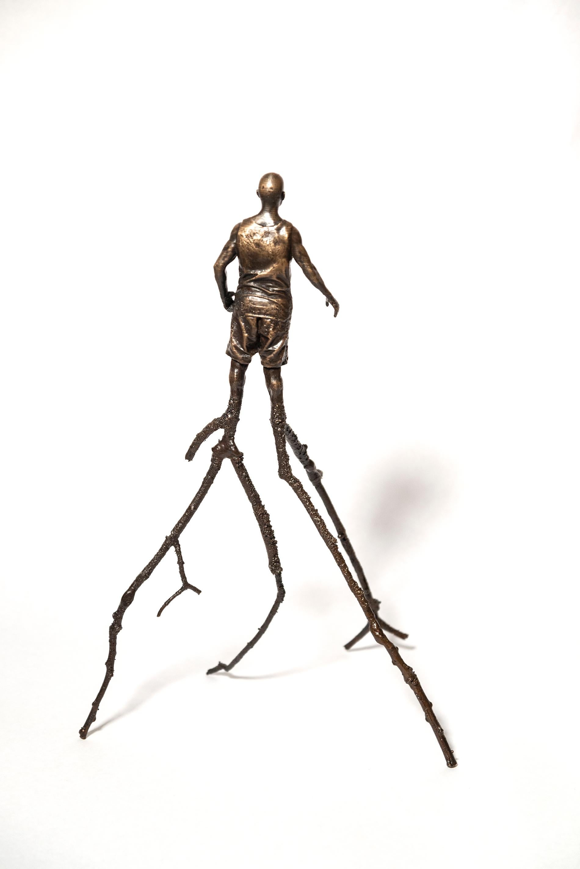 Cavendish, PEI - surrealist, abstract, nude, figurative, male, bronze sculpture For Sale 1