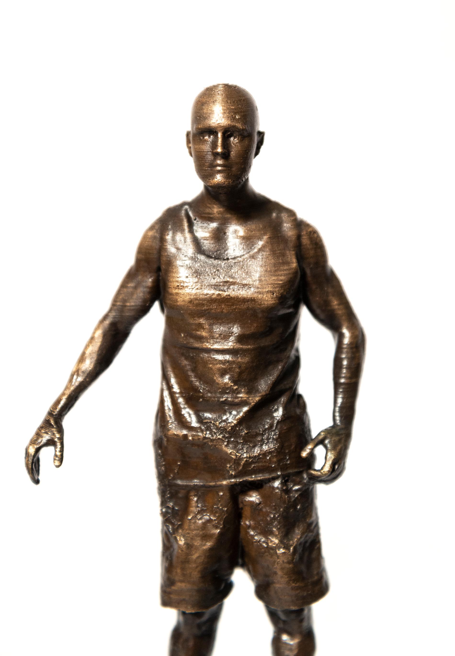 Cavendish, PEI - surrealist, abstract, nude, figurative, male, bronze sculpture For Sale 3