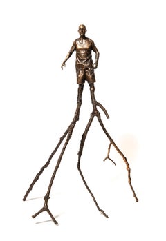 Cavendish, PEI - surrealist, abstract, nude, figurative, male, bronze sculpture