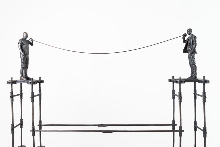 P. Roch Smith Reliable Technology tall, narrative, figurative, male