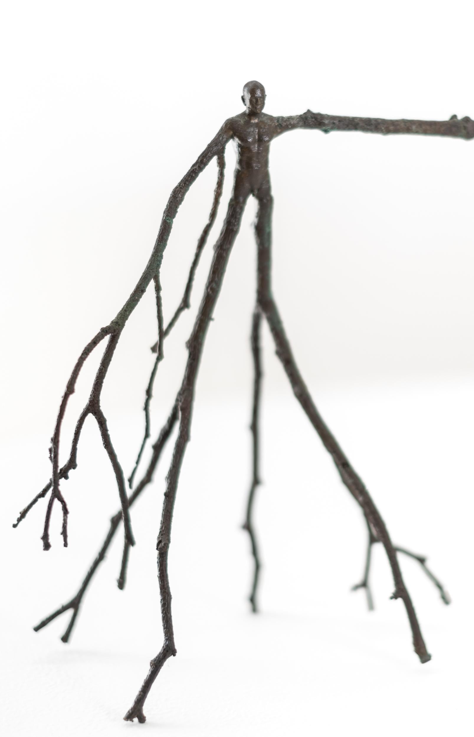 Esta escultura figurativa de bronce para interiores procede de la imaginación del artista canadiense Roch Smith.

La idea de esta serie en bronce de 