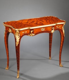 P. Sormani, Charming Louis XV Style Table, France, circa 1870