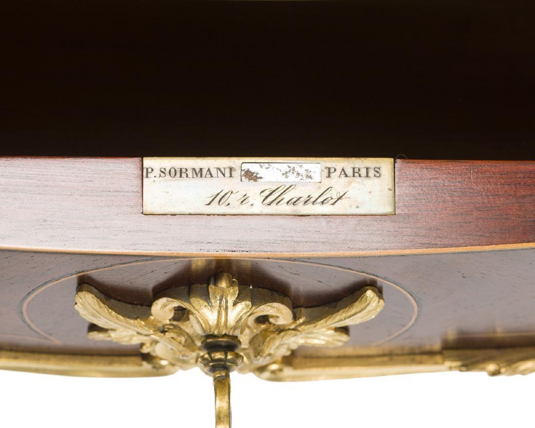 P. Sormani French Ormolu Mounted Cartonnier Ladies Desk 3