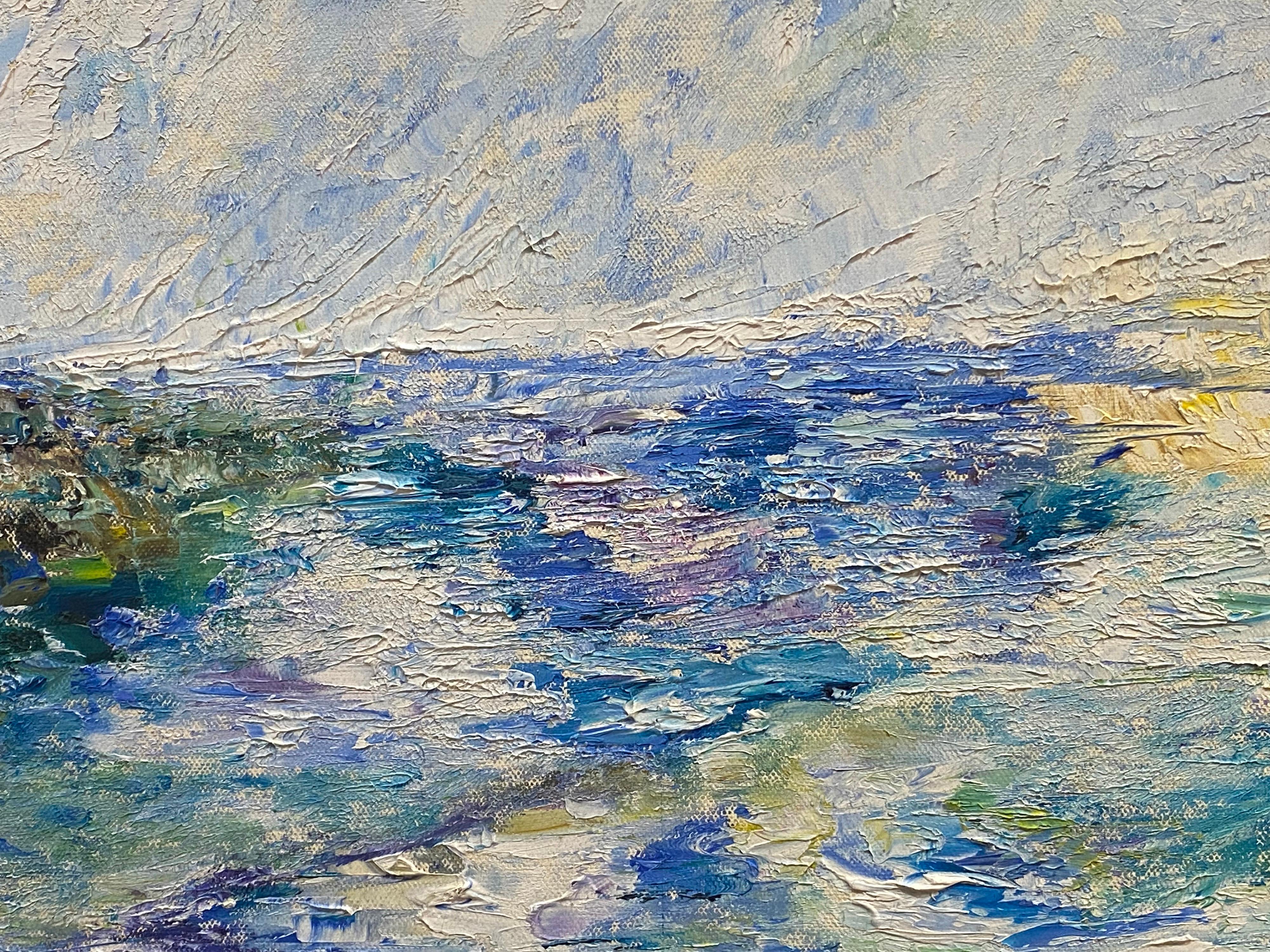 Dipinto a olio originale di P. Valetti (Francia, seconda metà del XX secolo)
olio su tela, senza cornice
dimensioni: 16 x 10,5 pollici
condizioni: ottime
provenienza: dalla proprietà dell'artista, Francia

Dipinto a olio con un impasto deciso, che
