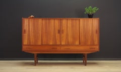 P. Westergaard Highboard Teak, 1970s Danish Design Vintage
