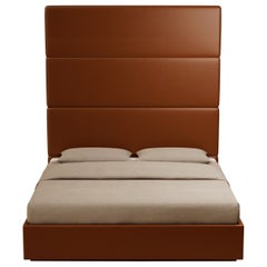 P.02 Upholstered Panel Bed / 3 Panels by Lusano