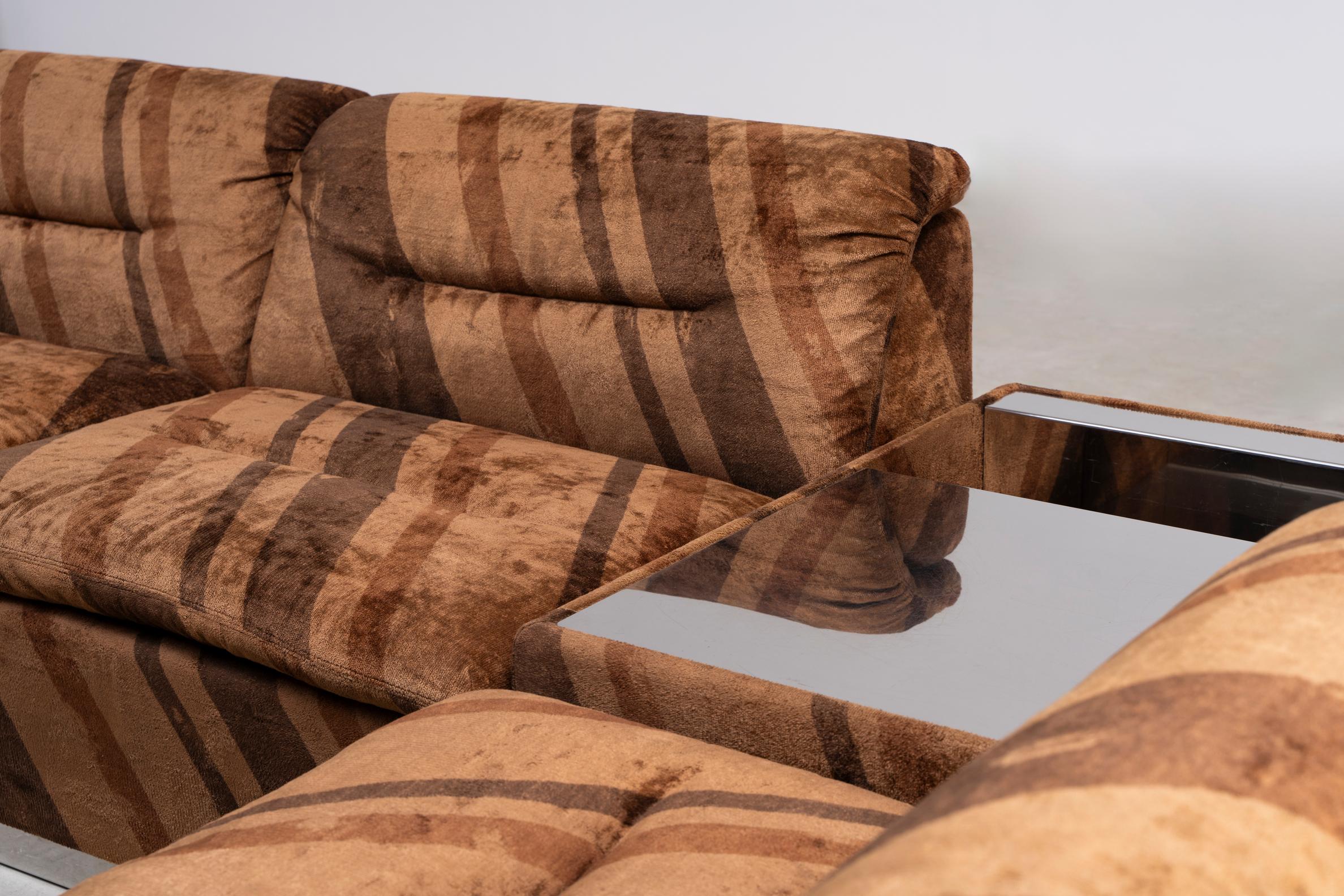 P10 Modular Sofa Group by Proposals - Giovanni Offredi For Sale 3
