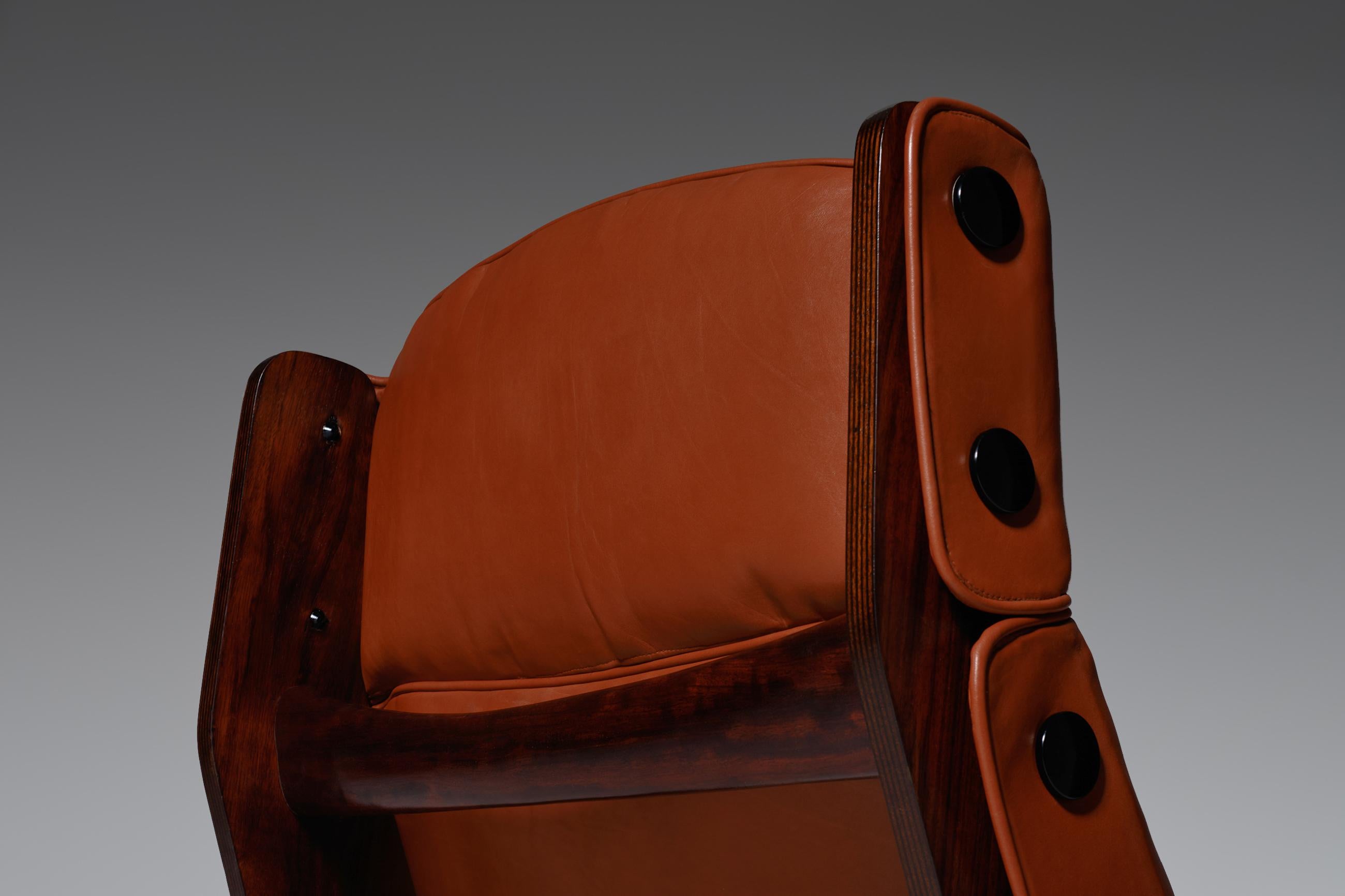 20th Century P110 ‘Canada’ lounge chair by Osvaldo Borsani for Tecno