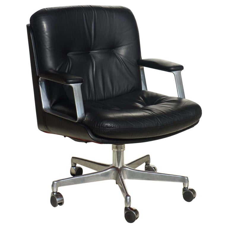 P128 by Osvaldo Borsani for Tecno Italian Design Office Chair For Sale at  1stDibs