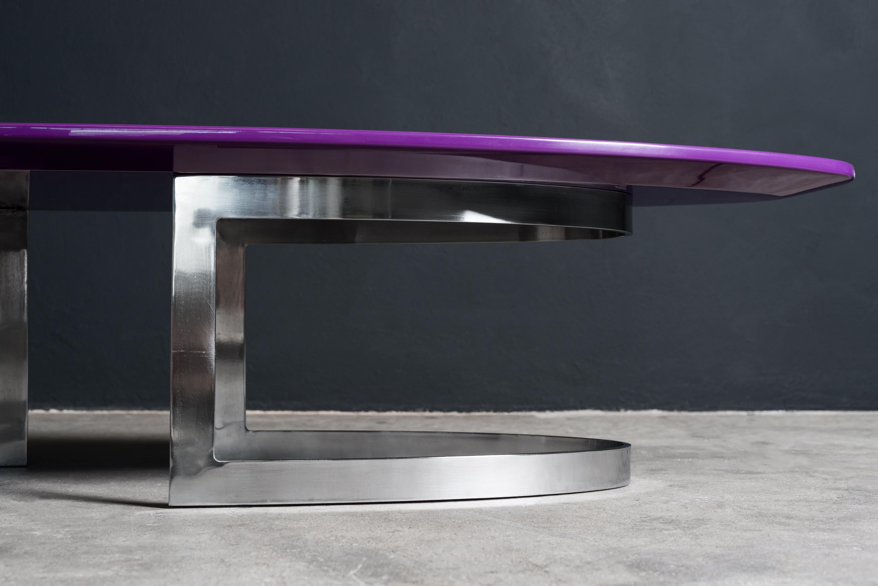 Mid-Century Modern P20 Coffee Table by Vittorio Introini for Saporiti For Sale