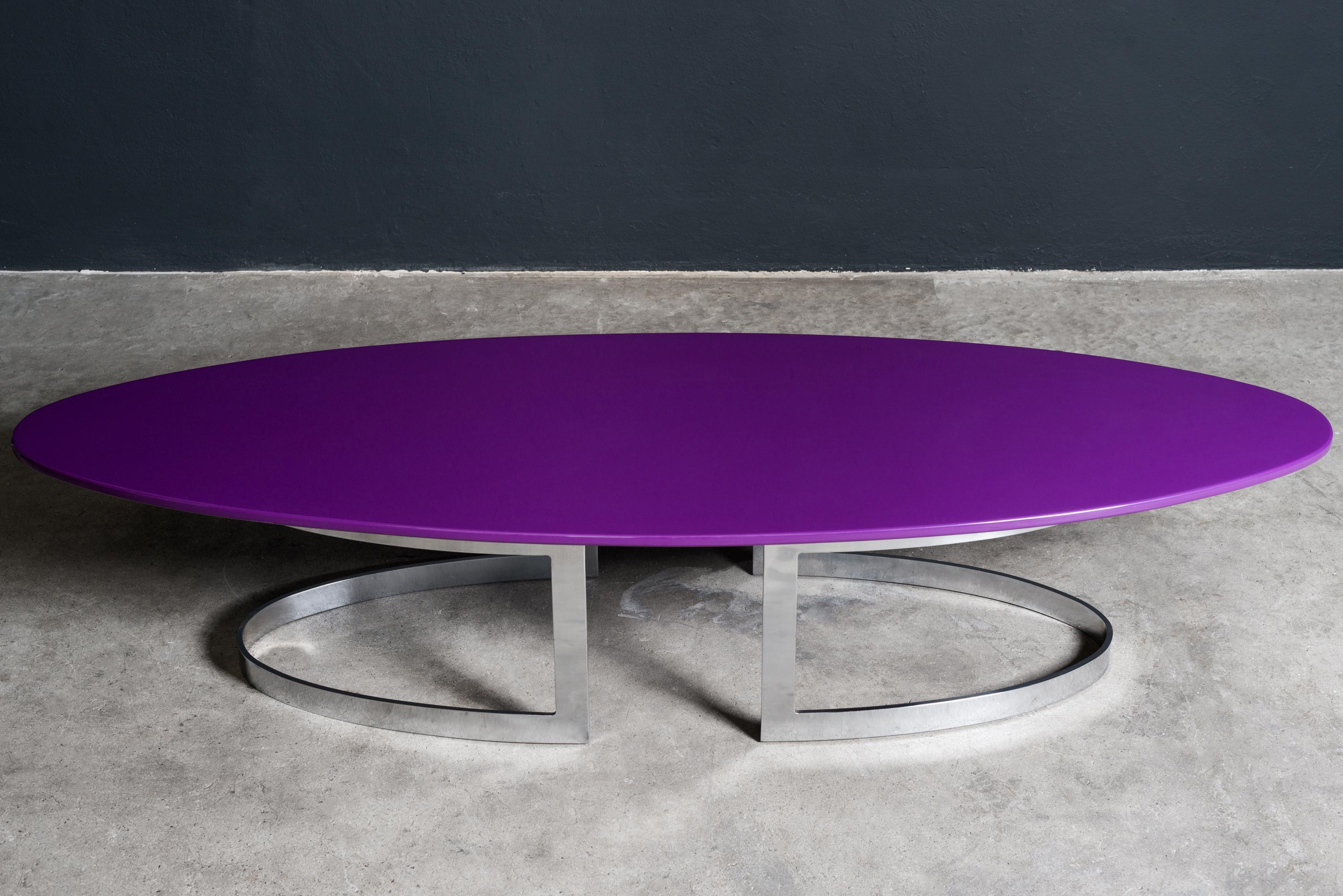 P20 Coffee Table by Vittorio Introini for Saporiti In Excellent Condition For Sale In Melbourne, VIC