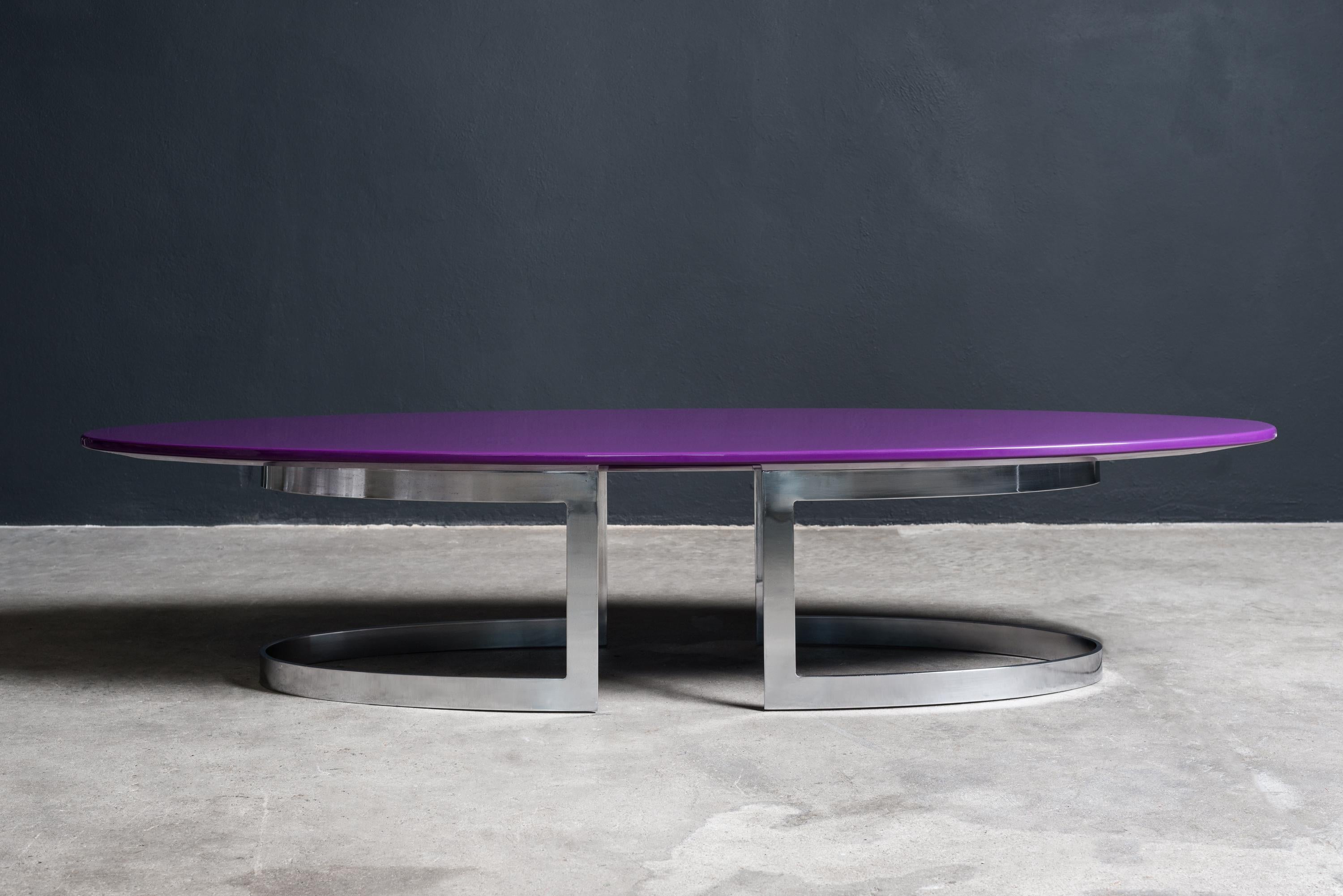 20th Century P20 Coffee Table by Vittorio Introini for Saporiti For Sale