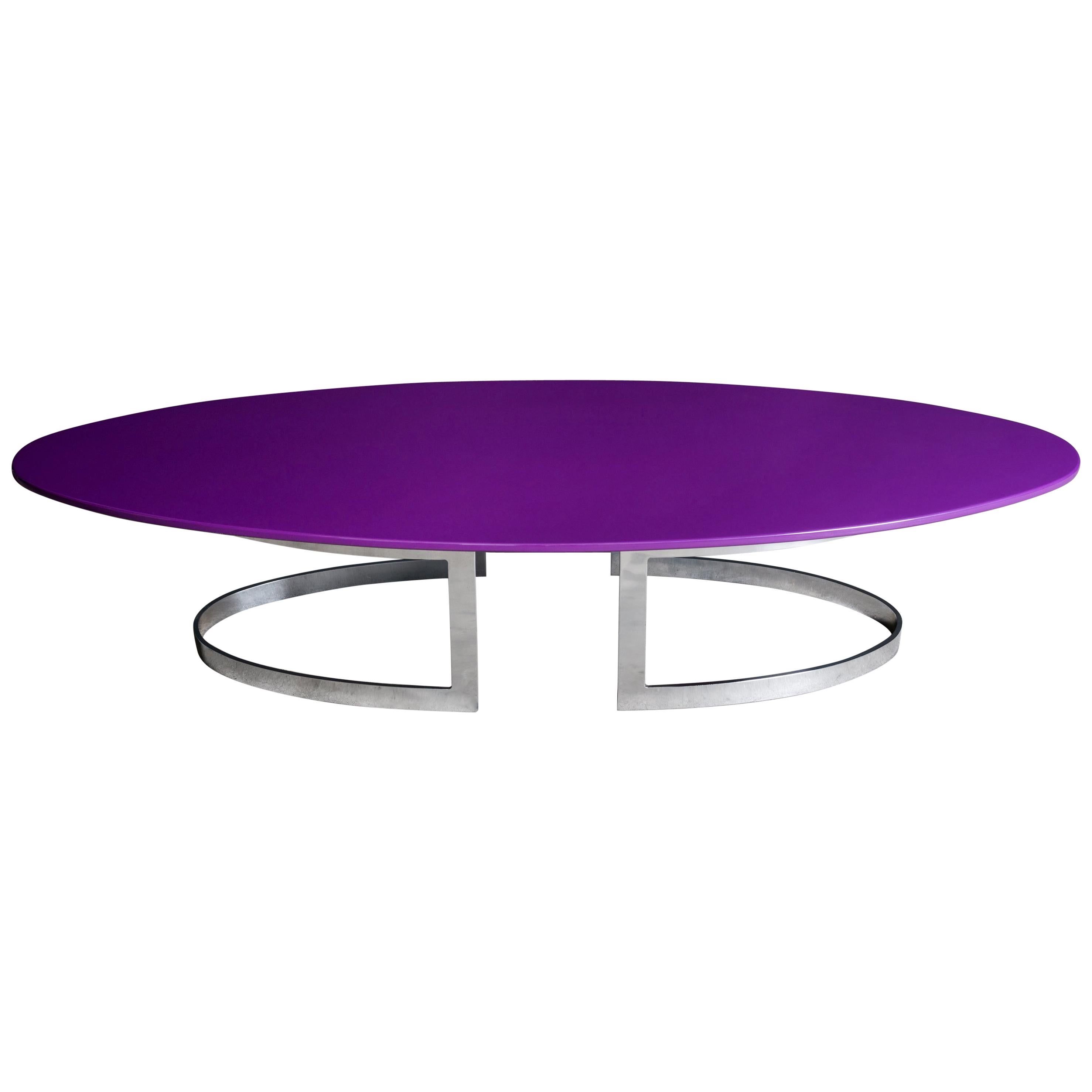 P20 Coffee Table by Vittorio Introini for Saporiti For Sale