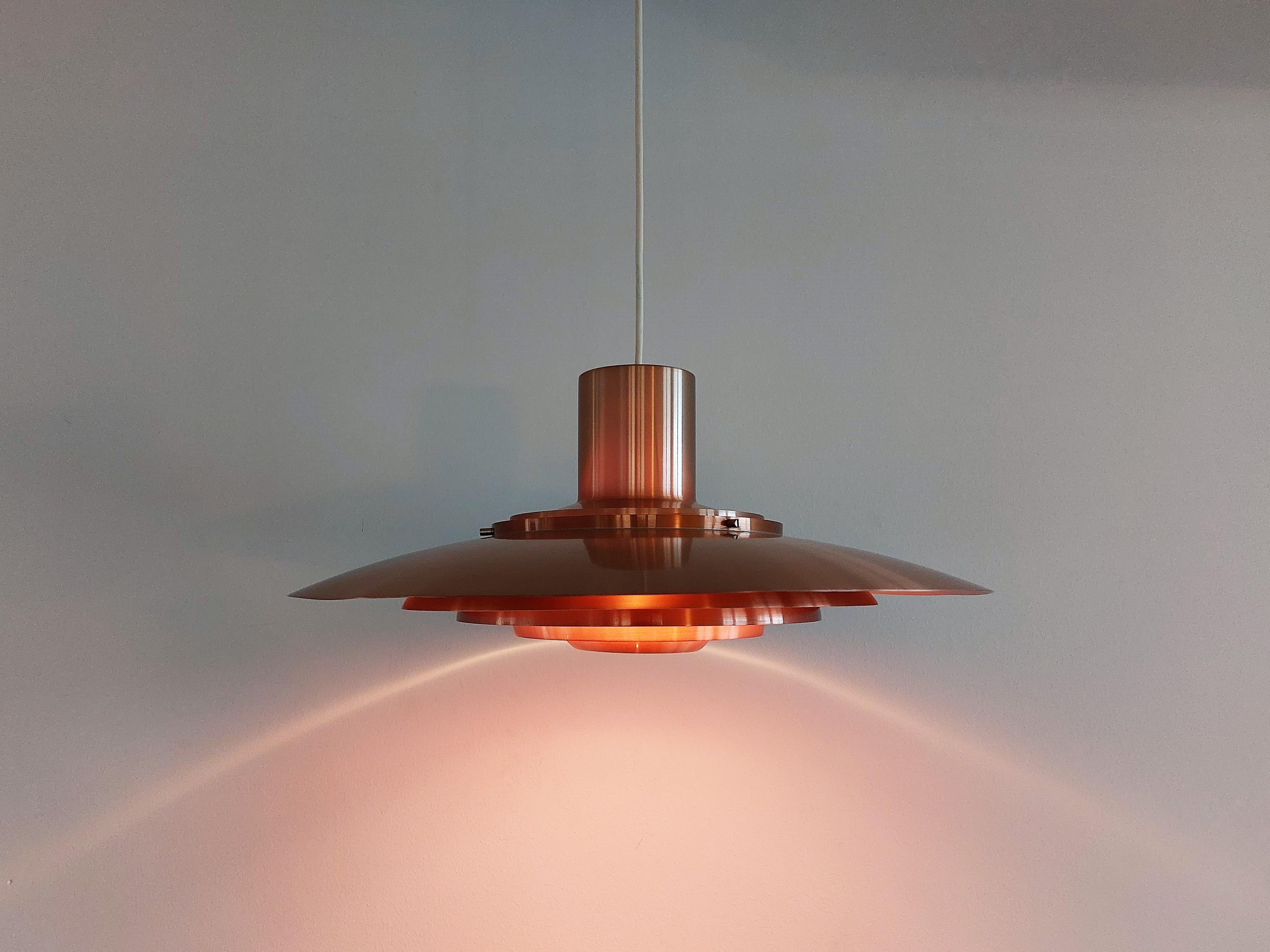 P376 Pendant by Jørgen Kastholm & Preben Fabricius for Nordisk Solar, Denmark 3