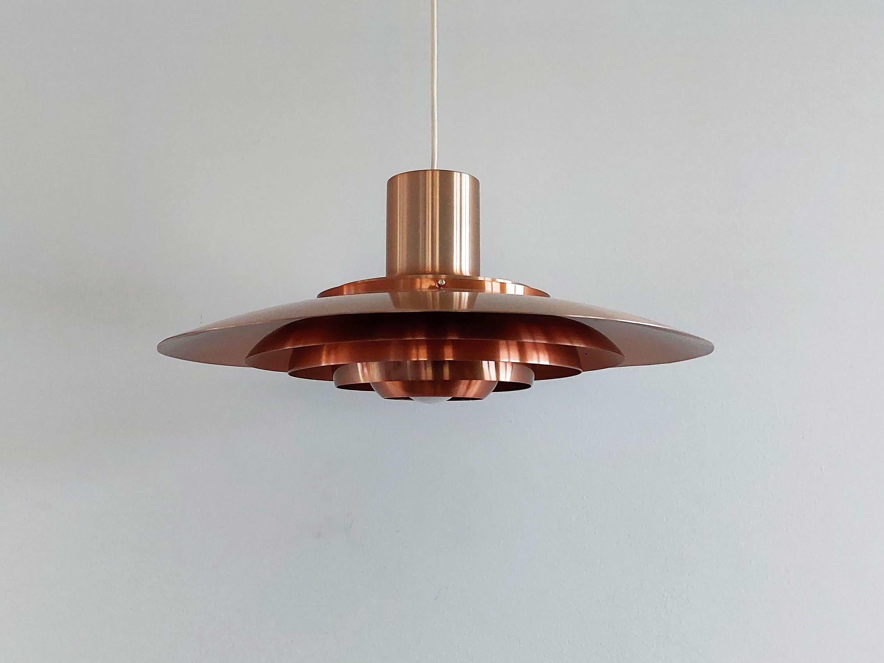 Mid-Century Modern P376 Pendant by Jørgen Kastholm & Preben Fabricius for Nordisk Solar, Denmark