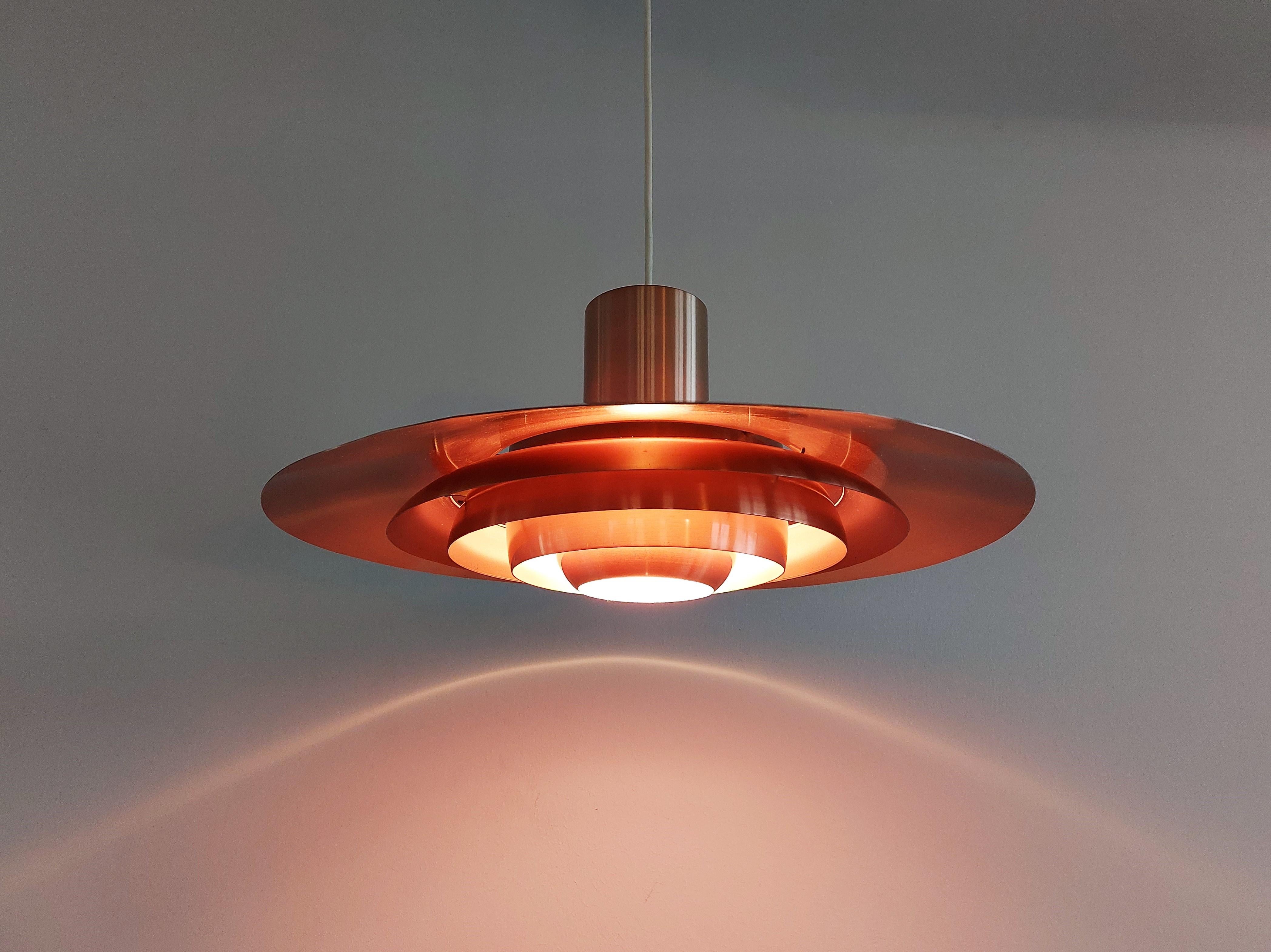 P376 Pendant by Jørgen Kastholm & Preben Fabricius for Nordisk Solar, Denmark 2