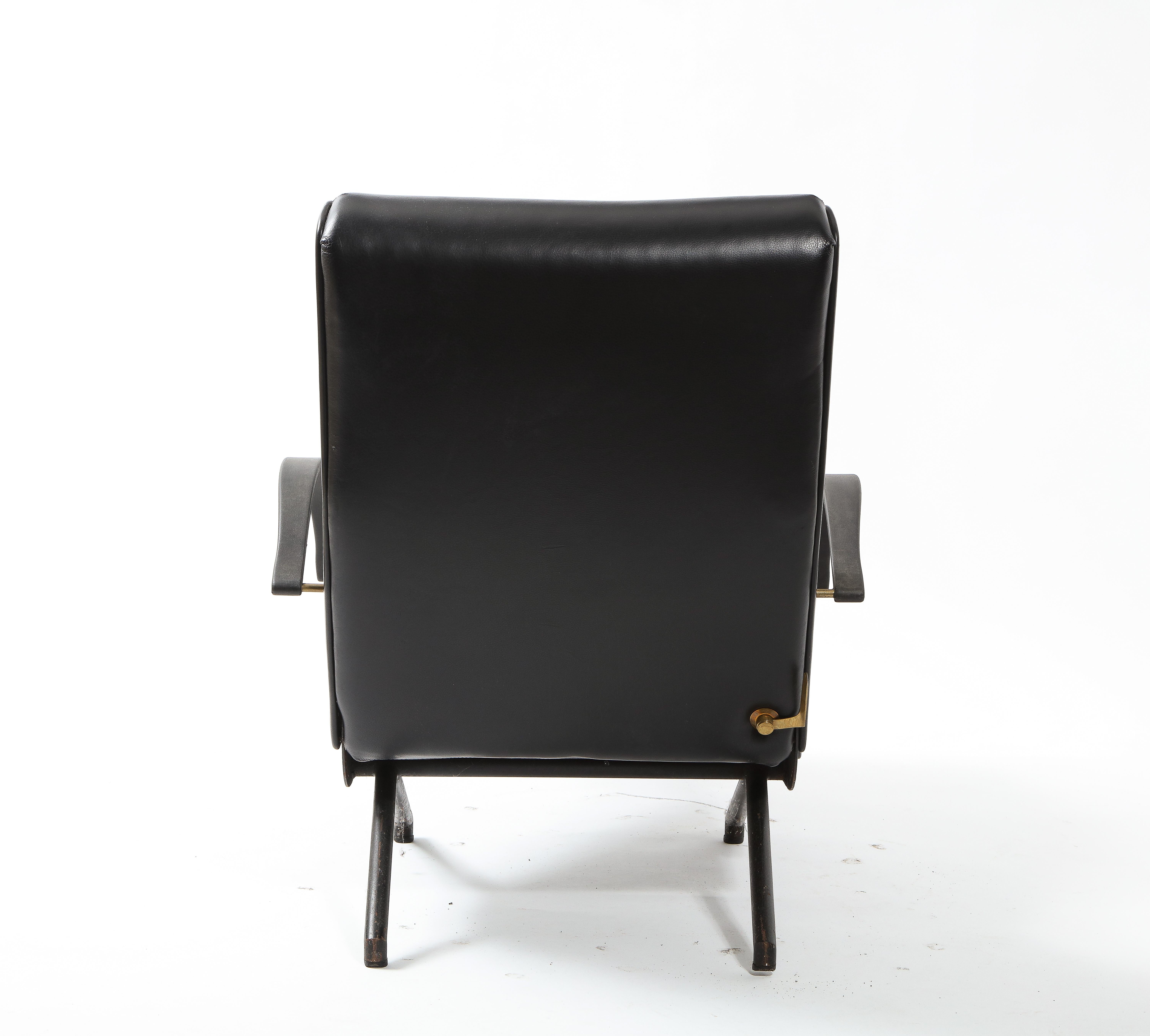Osvaldo Borsani for Tecno P40 Adjustable Lounge Chair, Italy 1955 For Sale 5