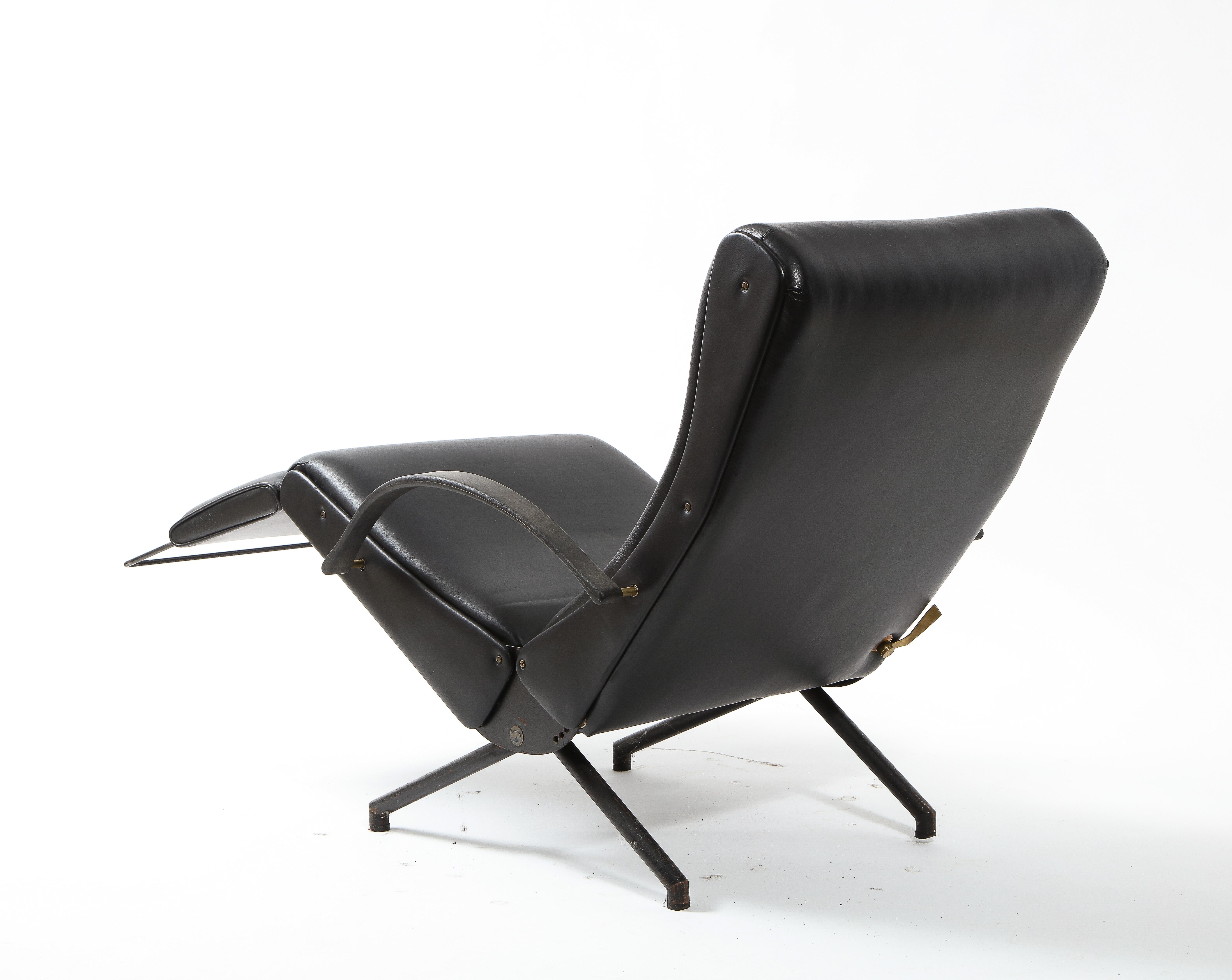 Osvaldo Borsani for Tecno P40 Adjustable Lounge Chair, Italy 1955 For Sale 6
