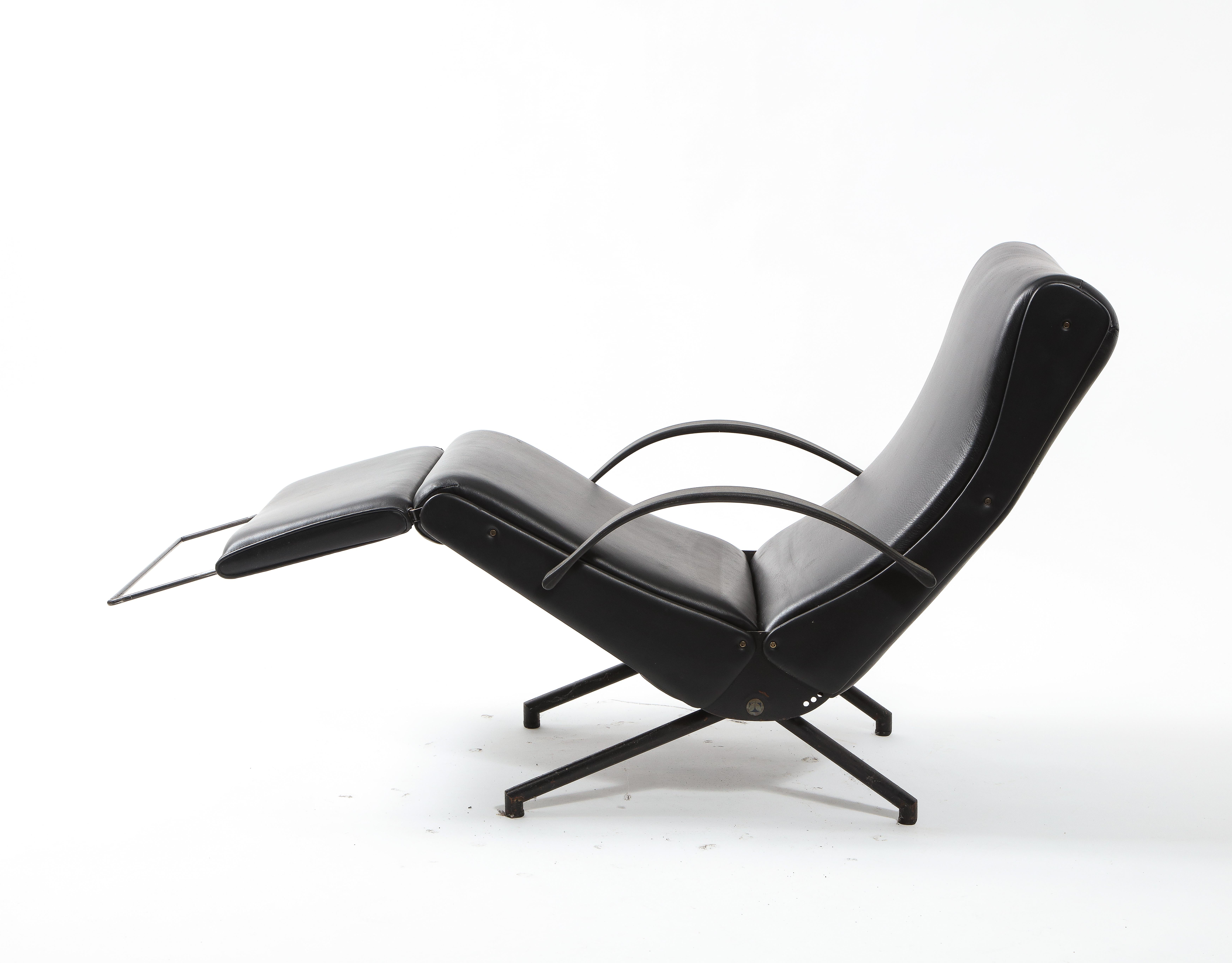 Osvaldo Borsani for Tecno P40 Adjustable Lounge Chair, Italy 1955 For Sale 7