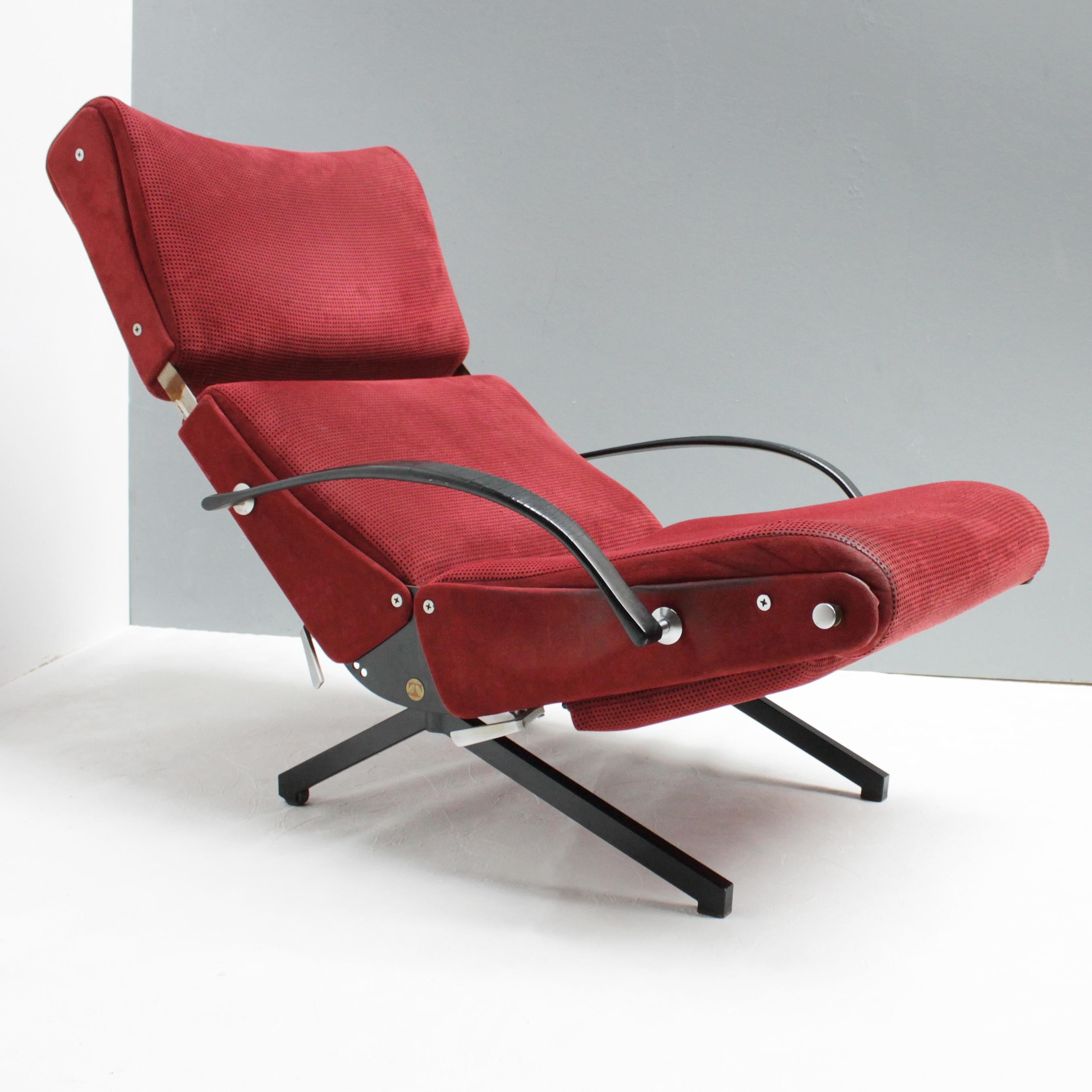 Mid-Century Modern P40 Lounge Chair by Osvaldo Borsani for Tecno