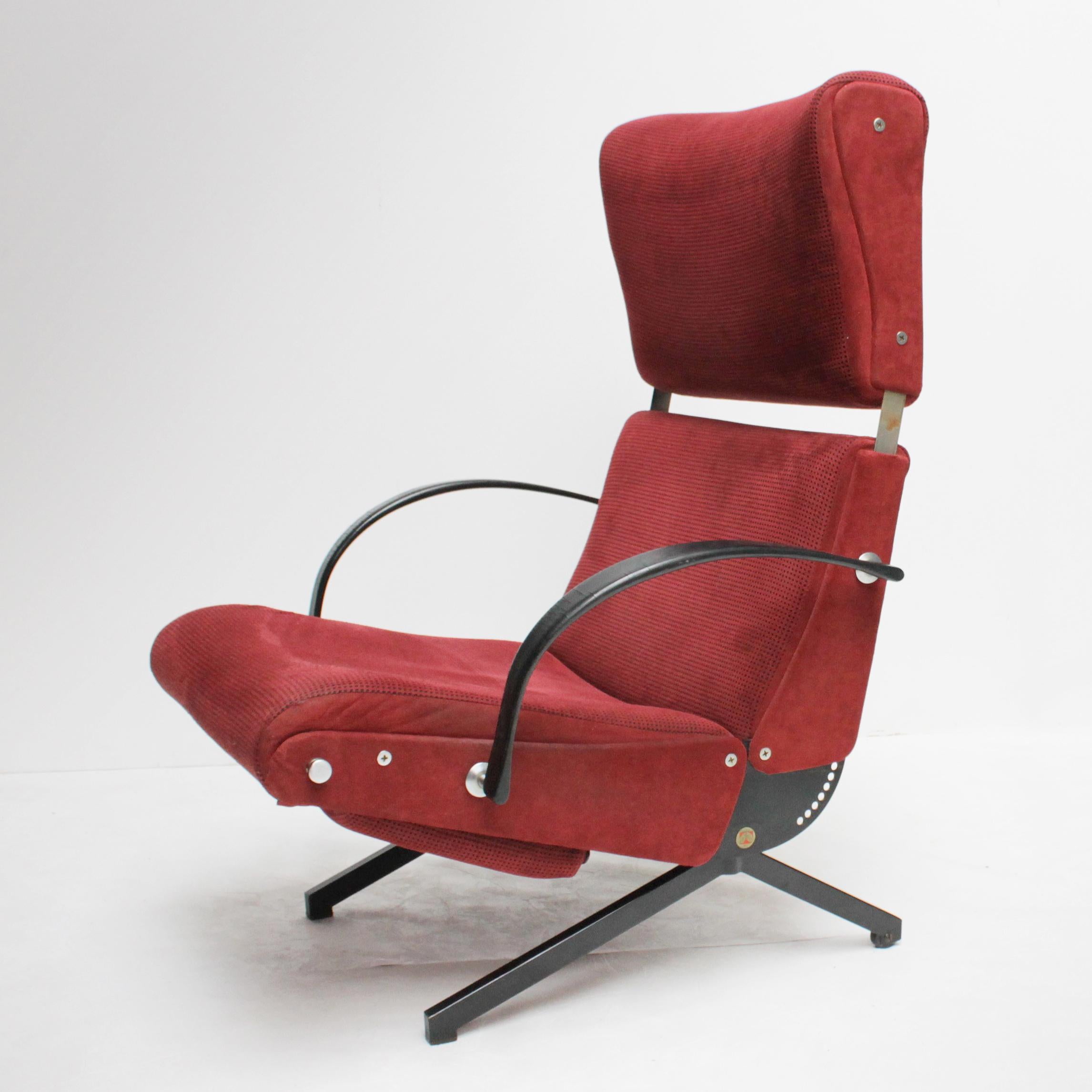 P40 Lounge Chair by Osvaldo Borsani for Tecno In Fair Condition In JM Haarlem, NL