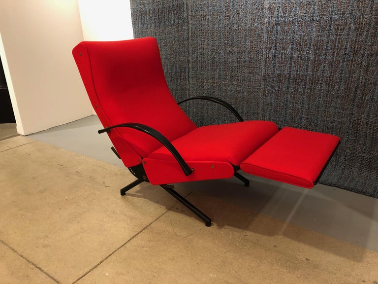 P40 Upholstered Lounge Chair by Osvaldo Borsani for Tecno 3