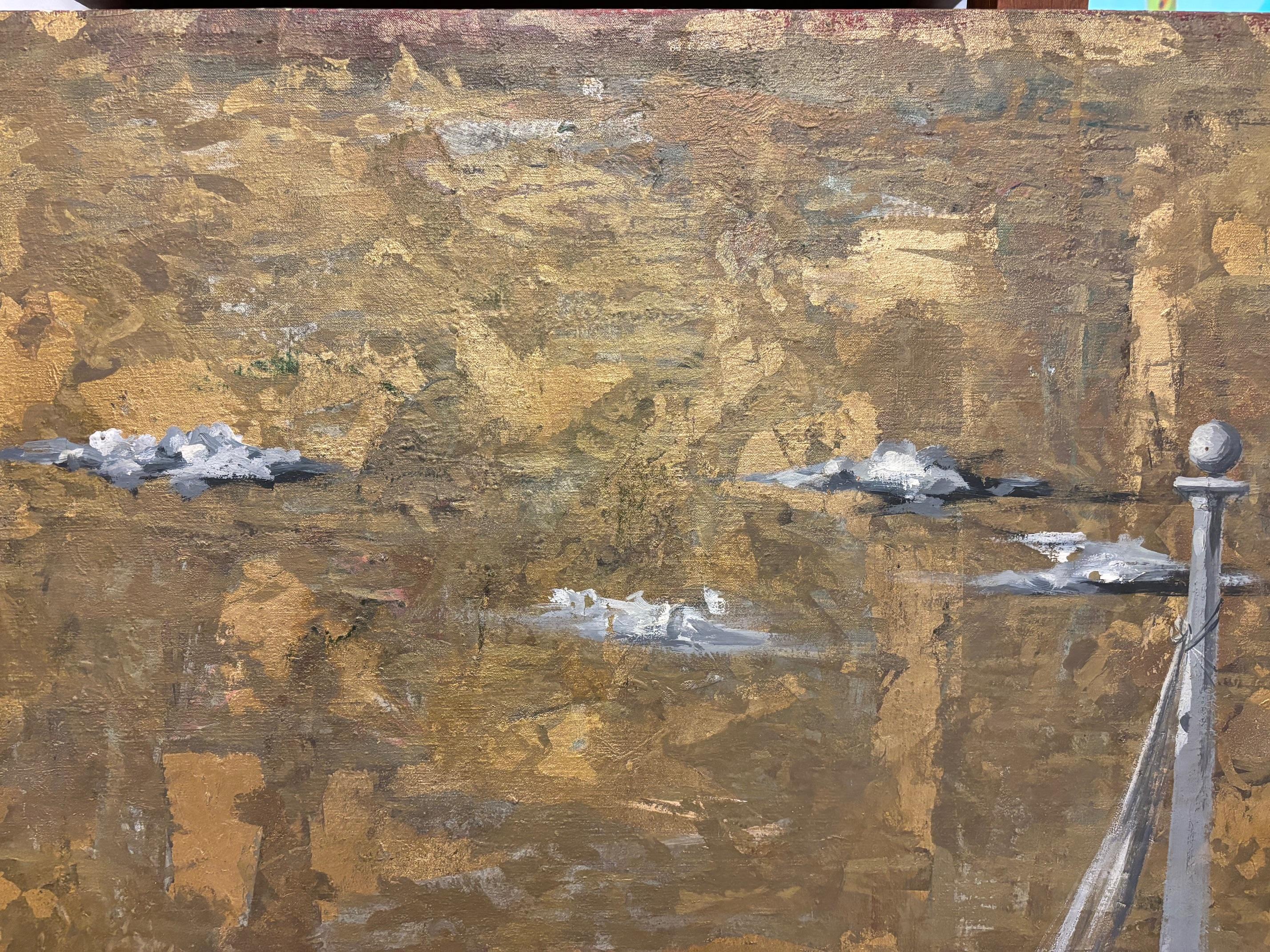 Paint Pierre Adrien Ekman (1904_1993), painting on wood panel, circa 1960, France. For Sale