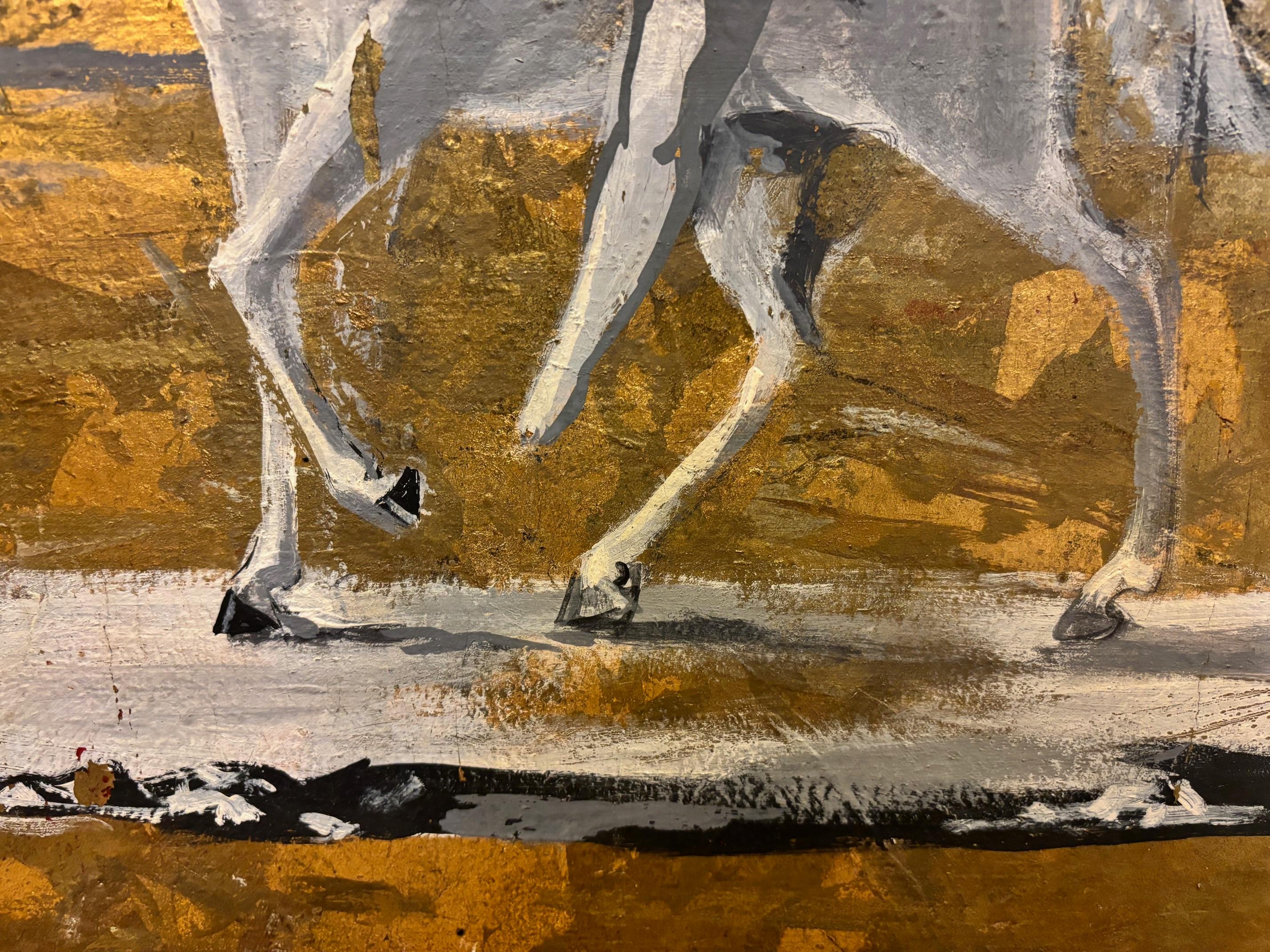 Pierre Adrien Ekman (1904_1993), painting on wood panel, circa 1960, France. For Sale 2