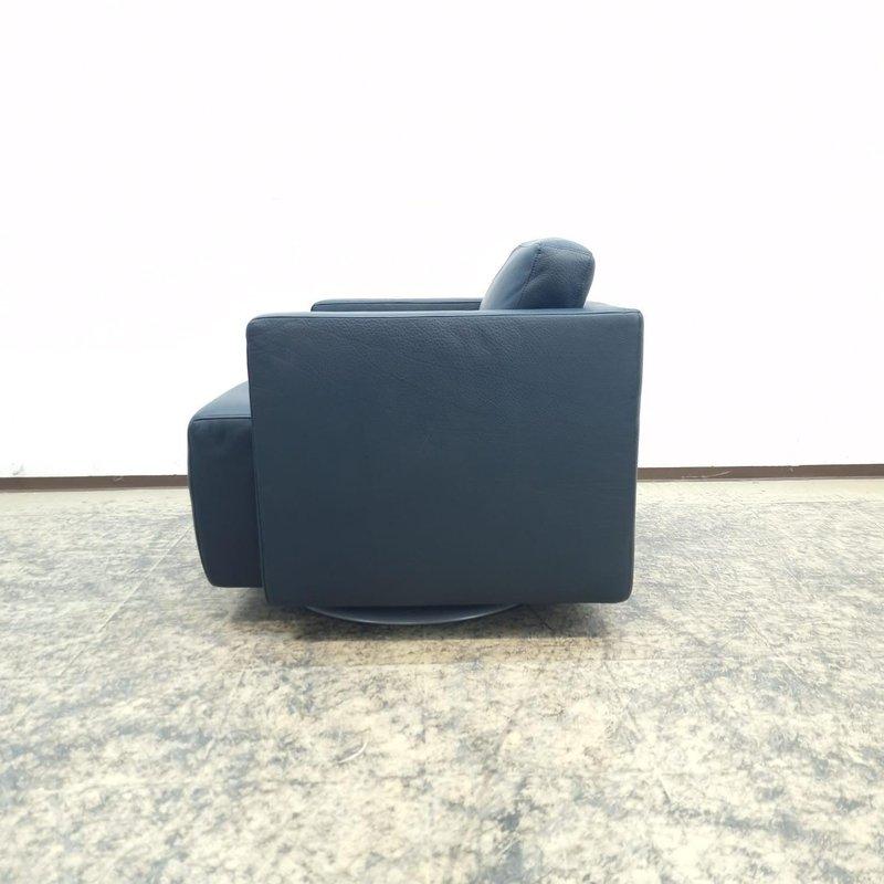 Paar Walter Knoll “Nelson” Armlehnstühle – Blau, Sehr Guter Zustand en venta 1