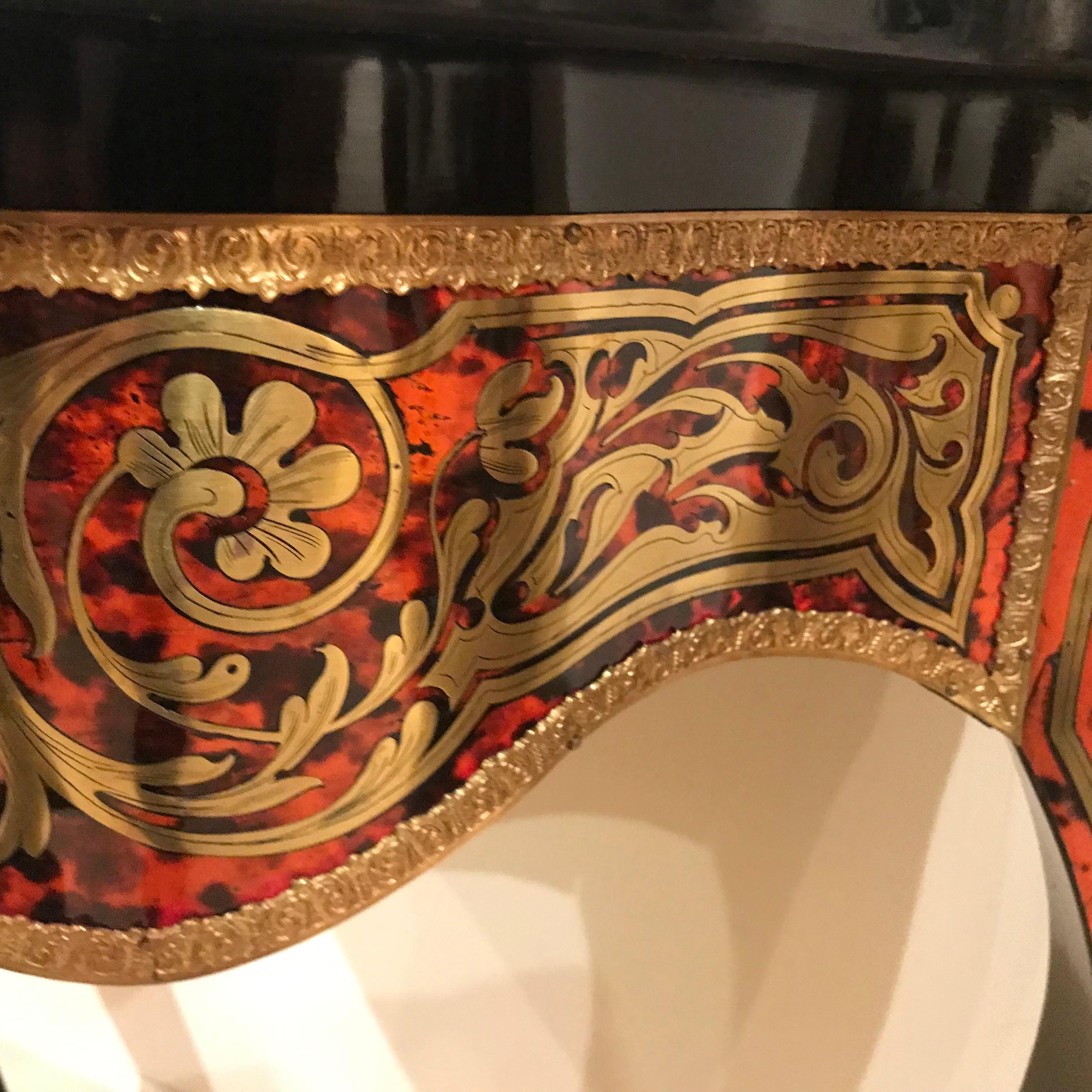 Paar Wand-Konsol-Tische, Frankreich, Napoleon III, 1852-73 In Good Condition For Sale In Mönchengladbach, NW